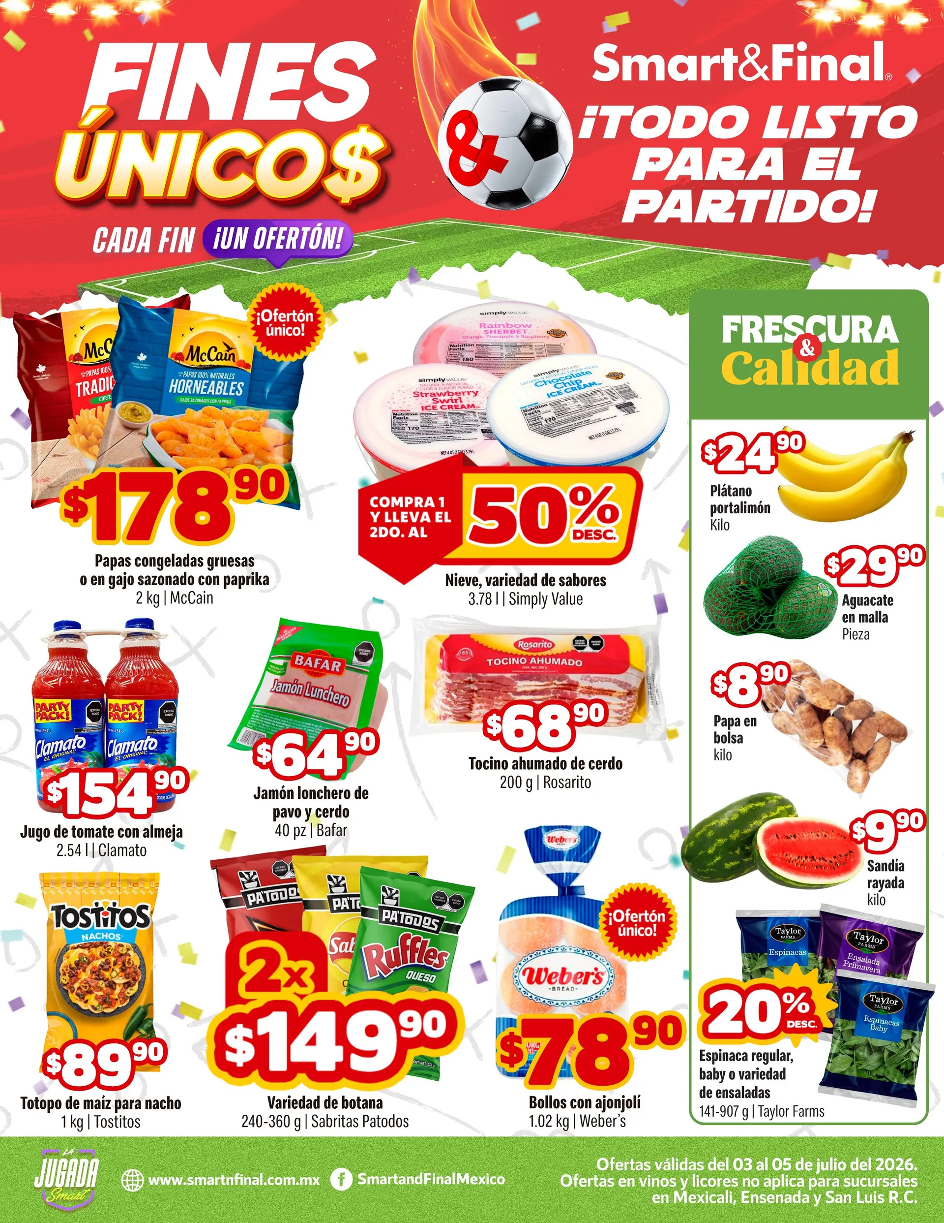 Catálogo de Smart & Final Ofertas 3 de julio al 5 de julio 2026 - Pagina 