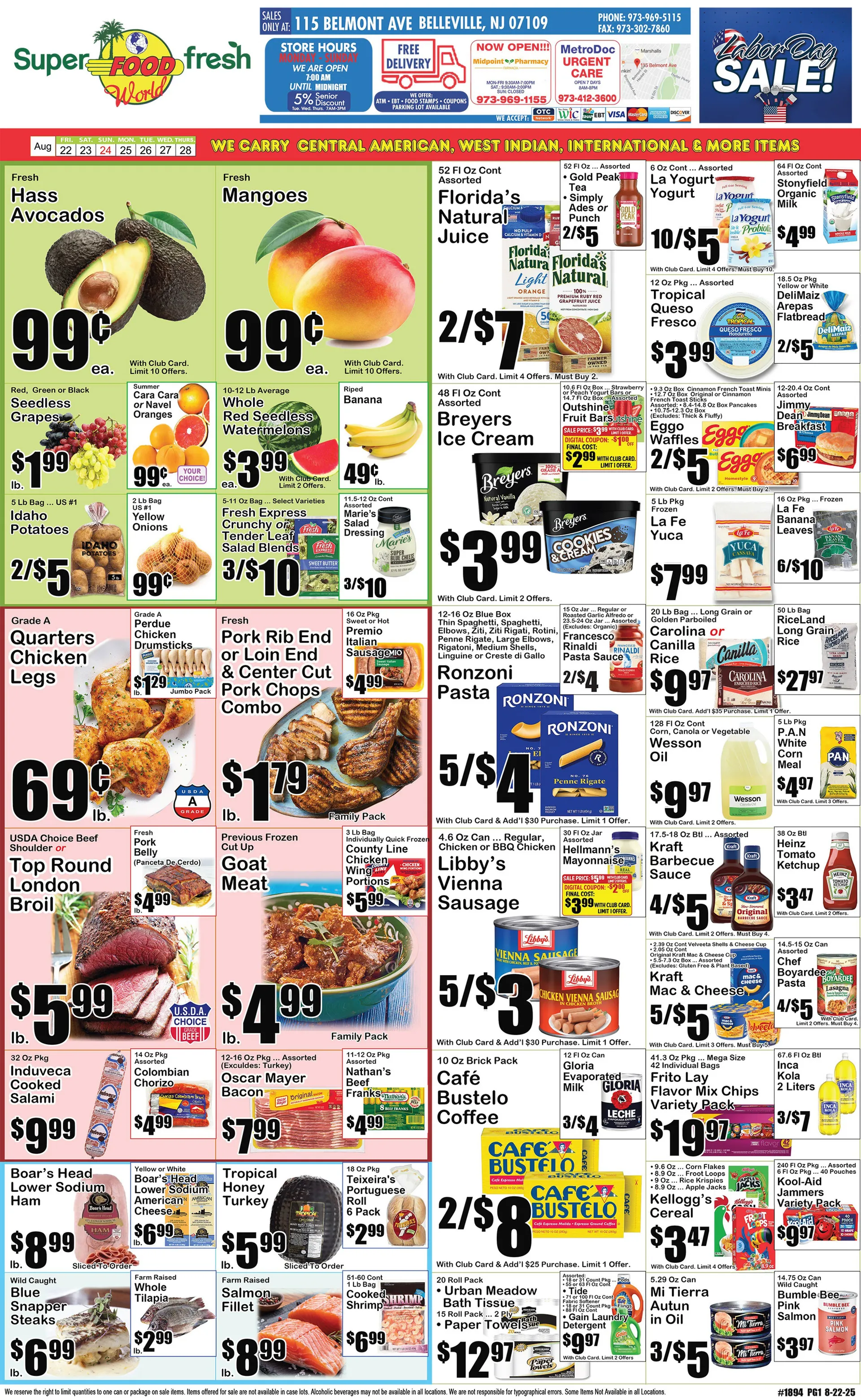 Weekly ad SuperFresh Sales from August 24 to August 31 2025 - Page 