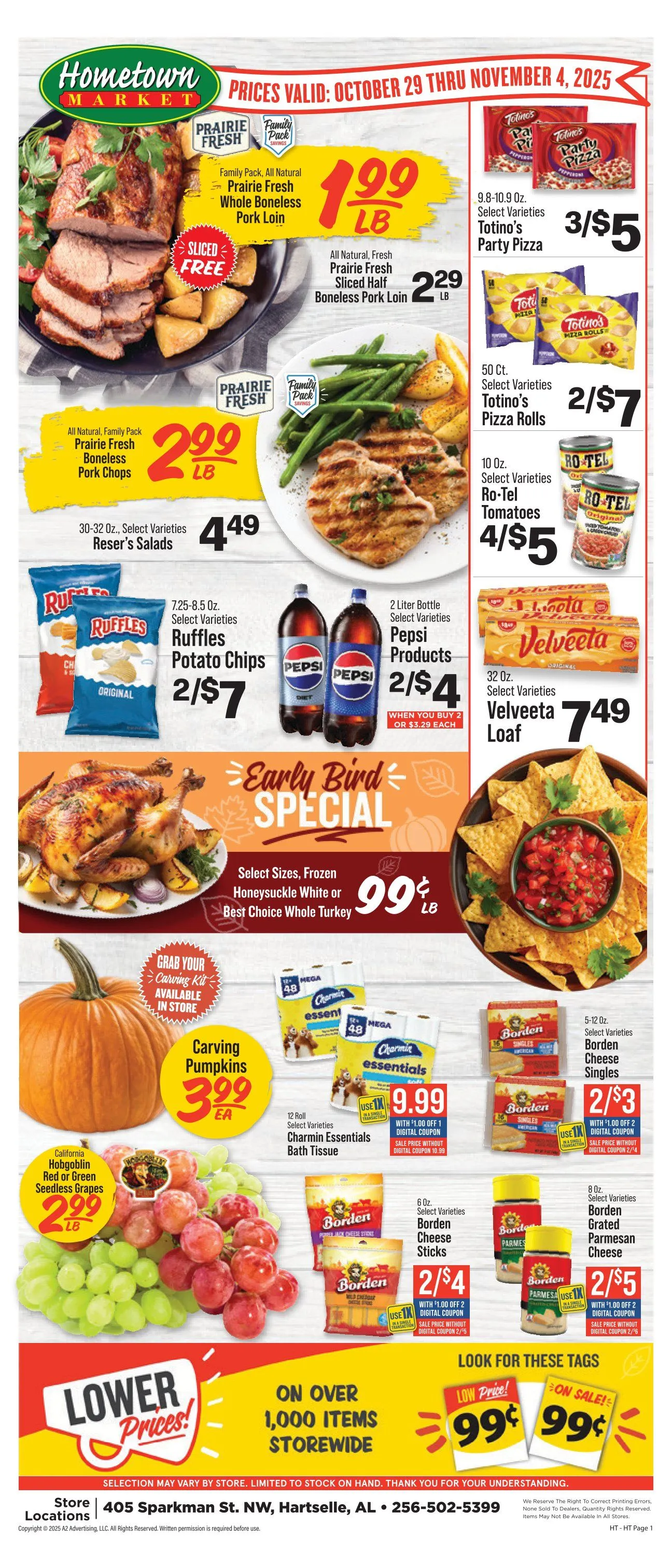 Weekly ad Hometown Market weekly ads from October 29 to November 4 2025 - Page
