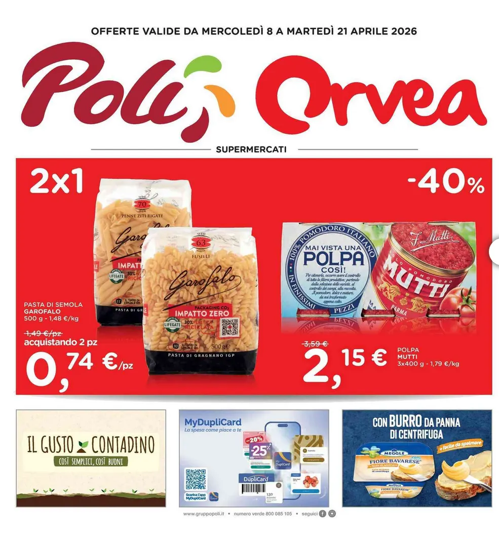 Volantini Poli da 8 aprile a 21 aprile di 2026 - Pagina del volantino 