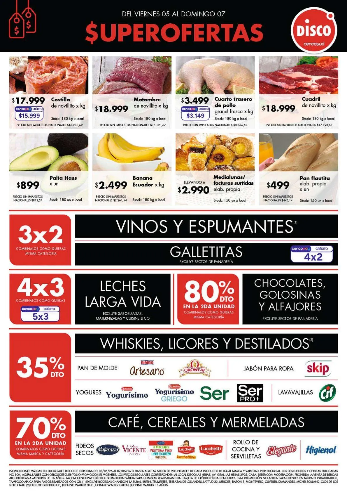 Ofertas de  Ofertas Disco 5 de junio al 7 de junio 2026 - Página 1 del catálogo
