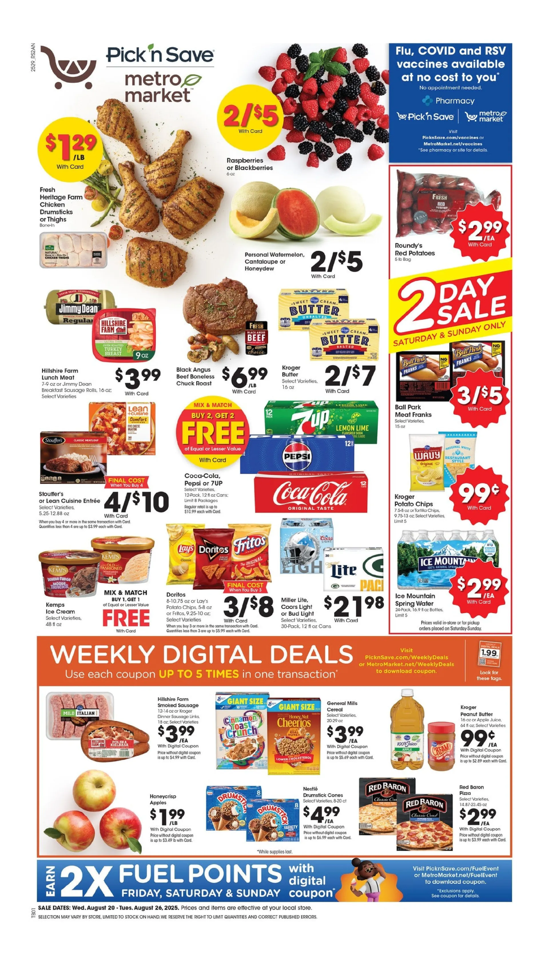 Weekly ad Metro Market Sales from August 20 to August 26 2025 - Page 