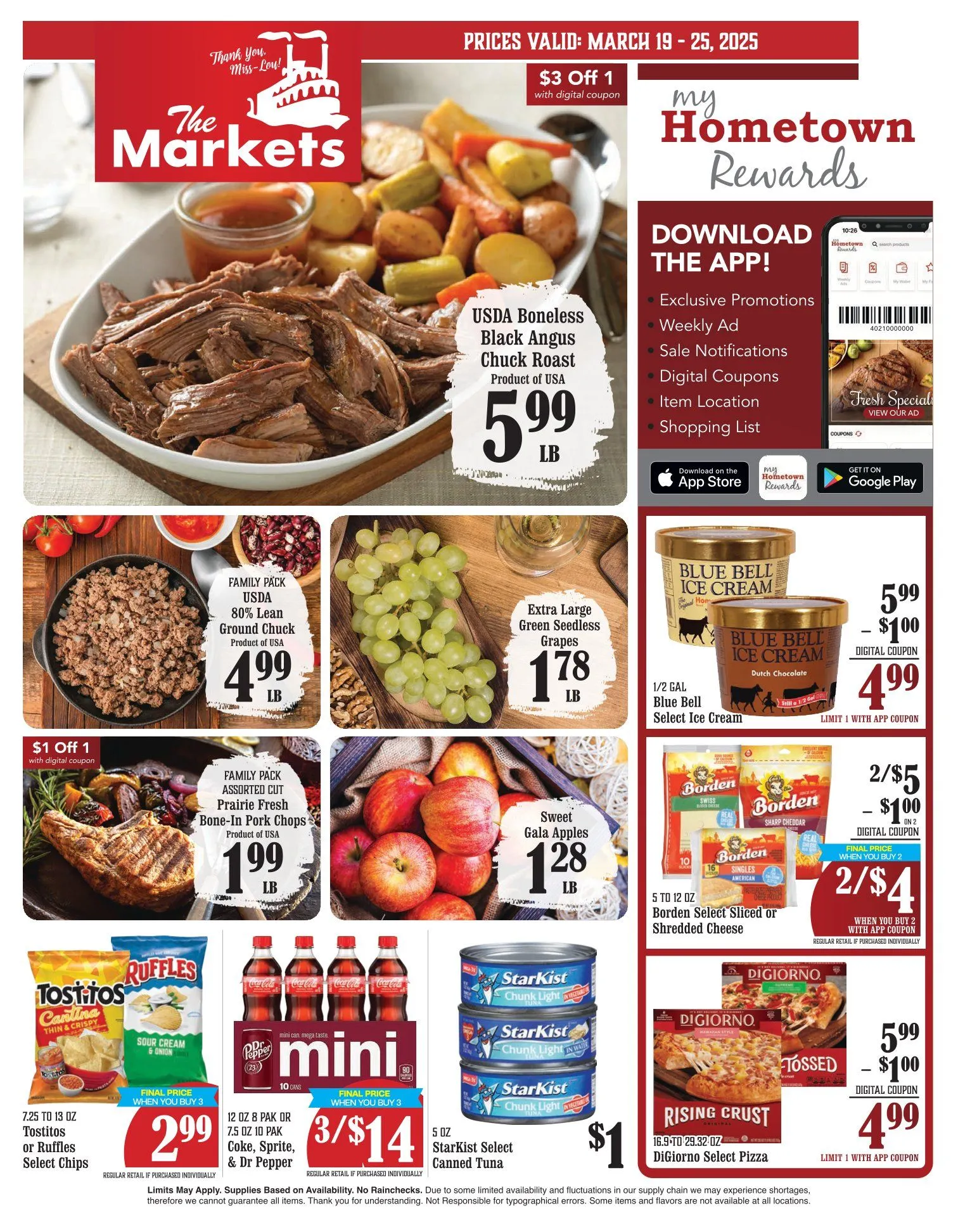 Weekly ad The Markets Deals from March 19 to March 25 2025 - Page 