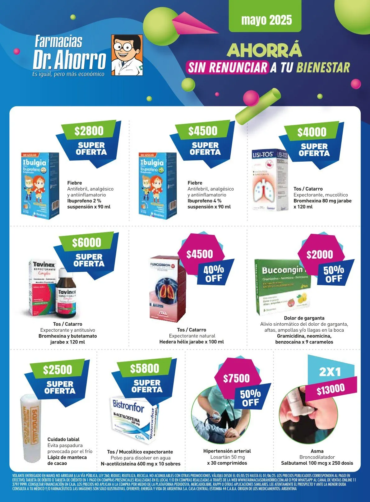 Ofertas de Ofertas Farmacias del Dr. Ahorro 5 de mayo al 1 de junio 2025 - Página 1 del catálogo