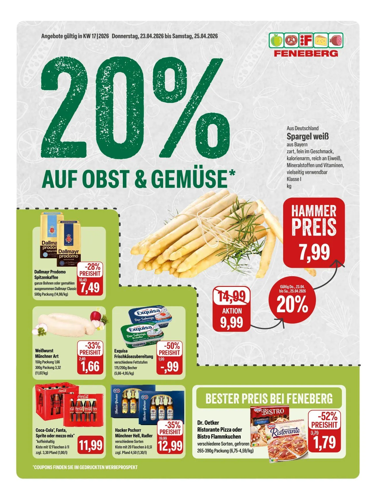 Feneberg Angebote von 23. April bis 25. April 2026 - Prospekt seite 