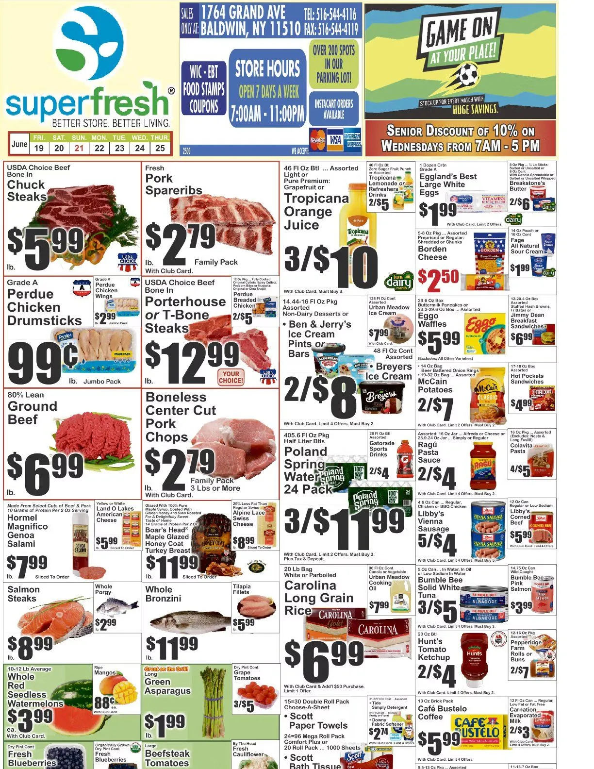 Weekly ad SuperFresh Sales from June 19 to June 25 2026 - Page