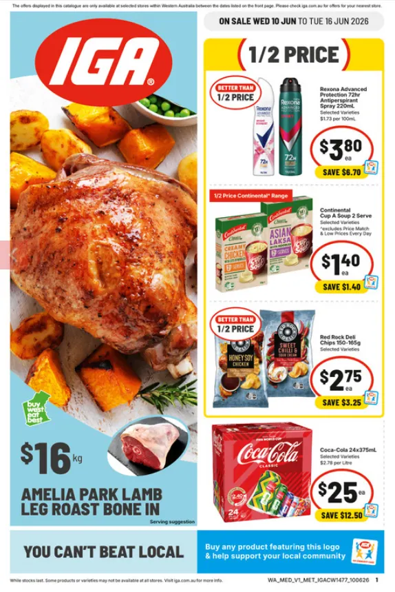 IGA Catalogues - Catalogue valid from 10 June to 16 June 2026 - page 1