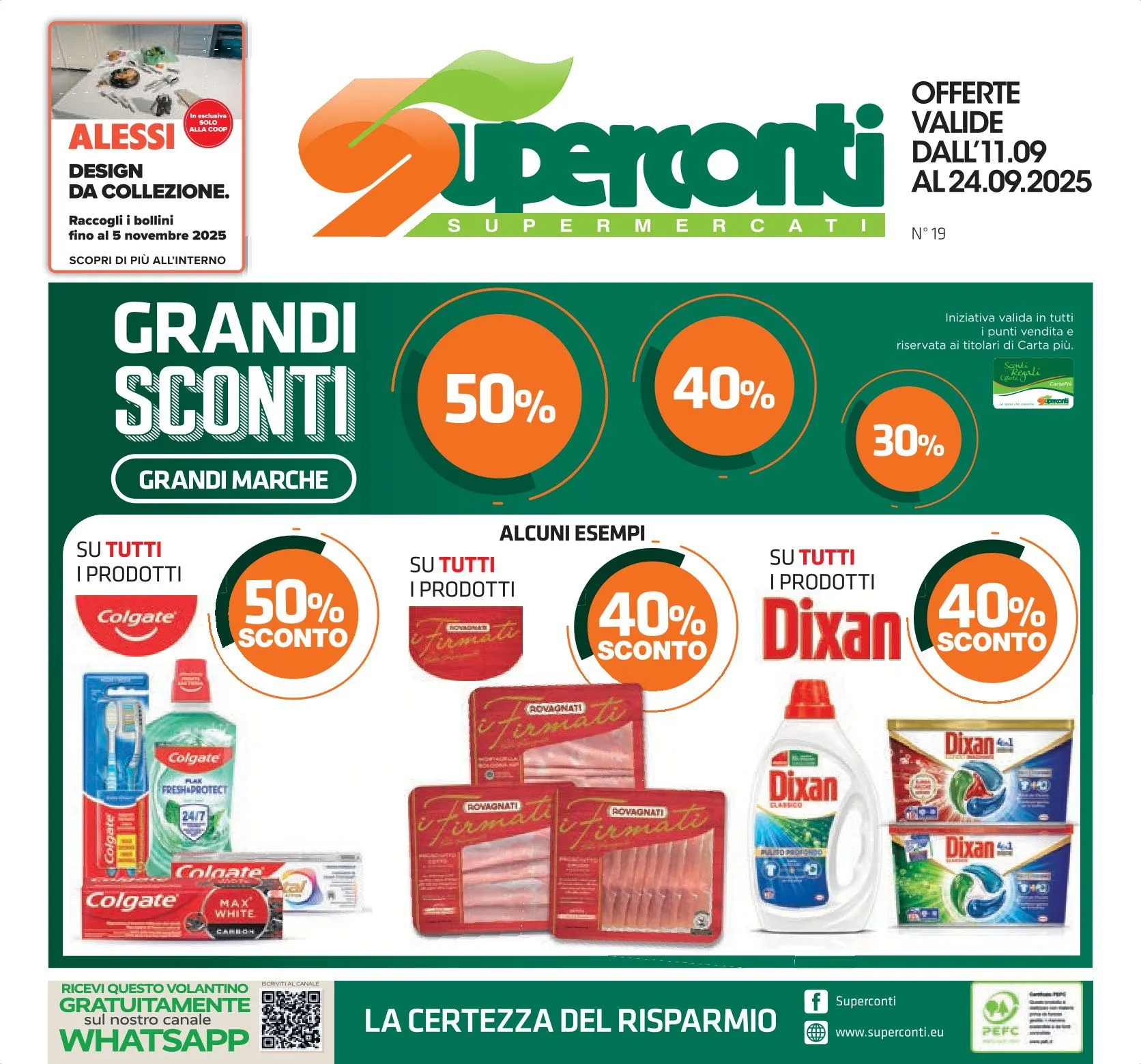 Volantini Superconti da 11 settembre a 24 settembre di 2025 - Pagina del volantino 1