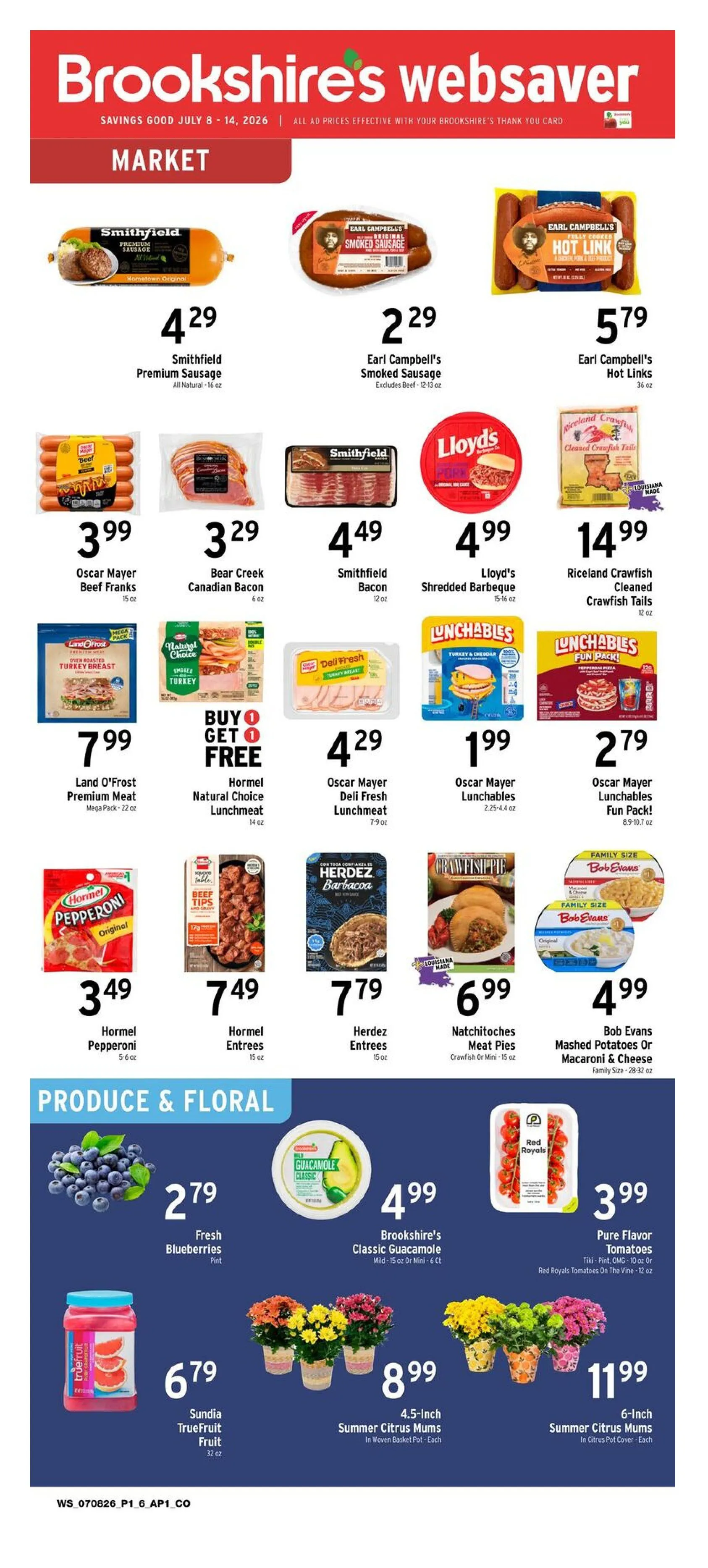 Weekly ad Brookshires Sales from July 8 to July 14 2026 - Page