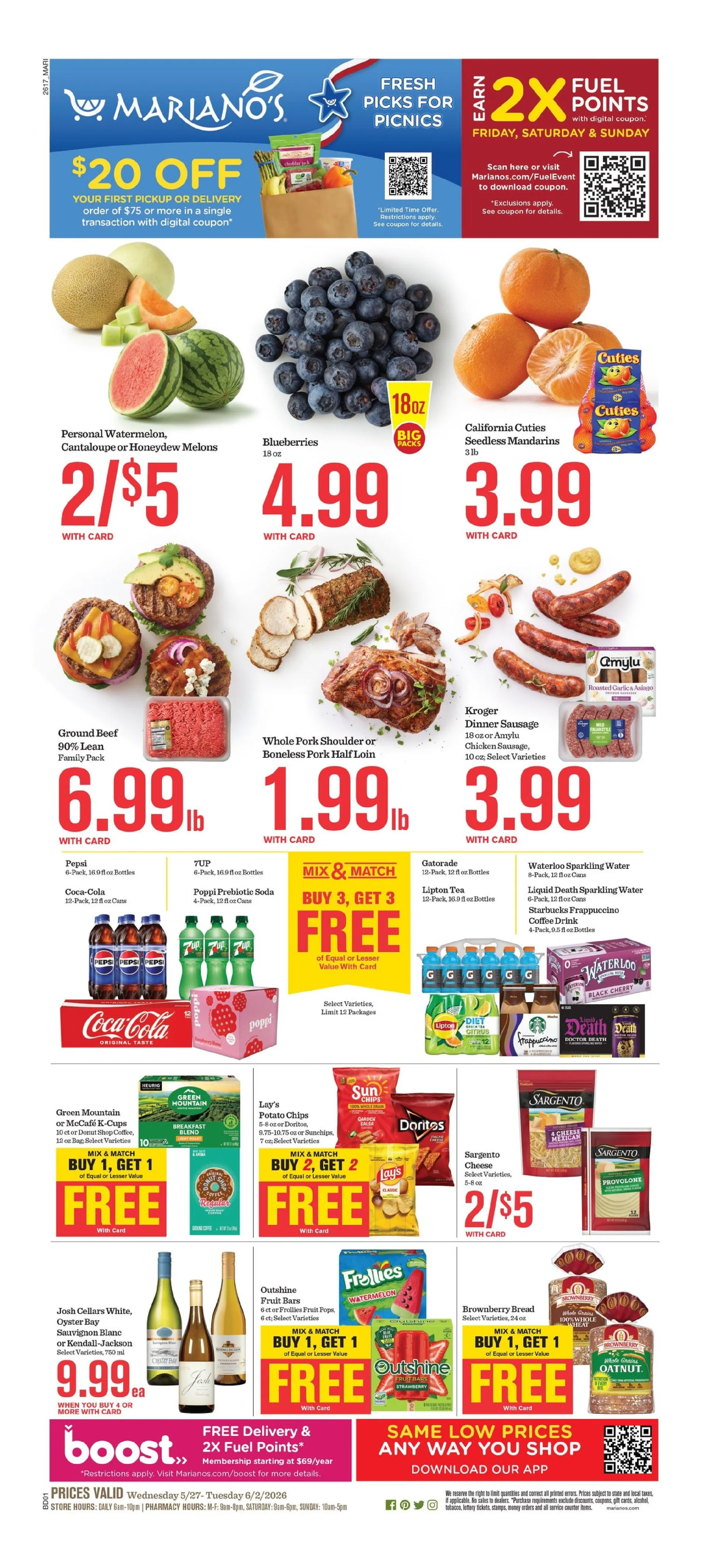 Weekly ad Mariano's Sales from May 27 to June 2 2026 - Page 