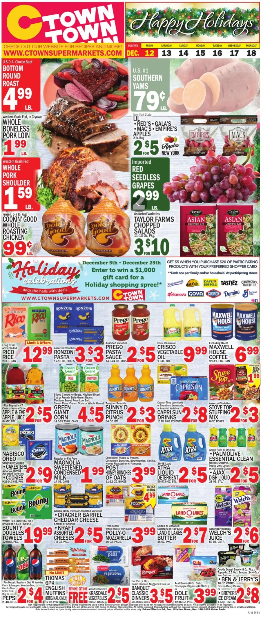 Weekly ad C-Town Sales from December 12 to December 18 2025 - Page