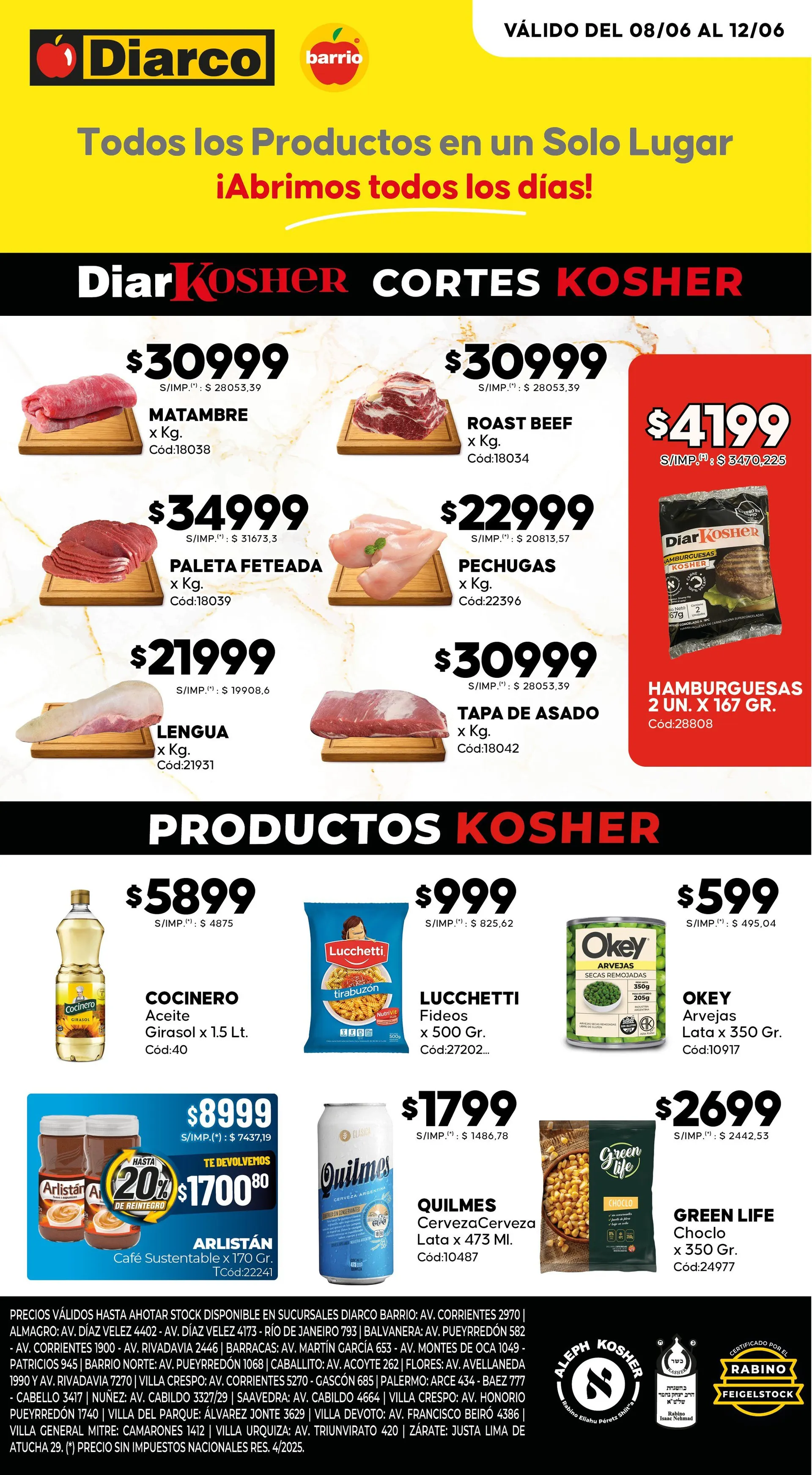 Ofertas de Ofertas Diarco 8 de junio al 14 de junio 2026 - Página 1 del catálogo