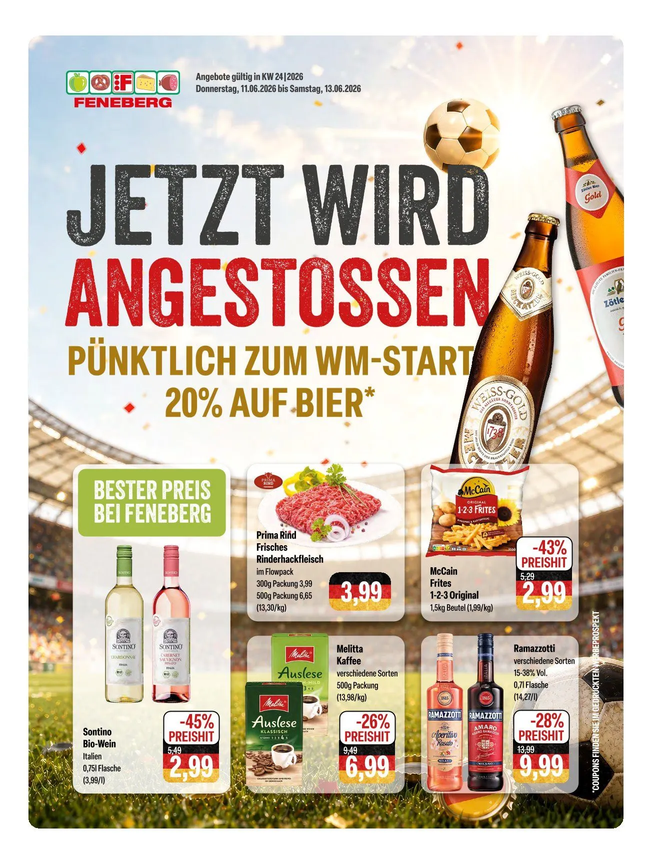 Feneberg Prospekte von 11. Juni bis 13. Juni 2026 - Prospekt seite 1