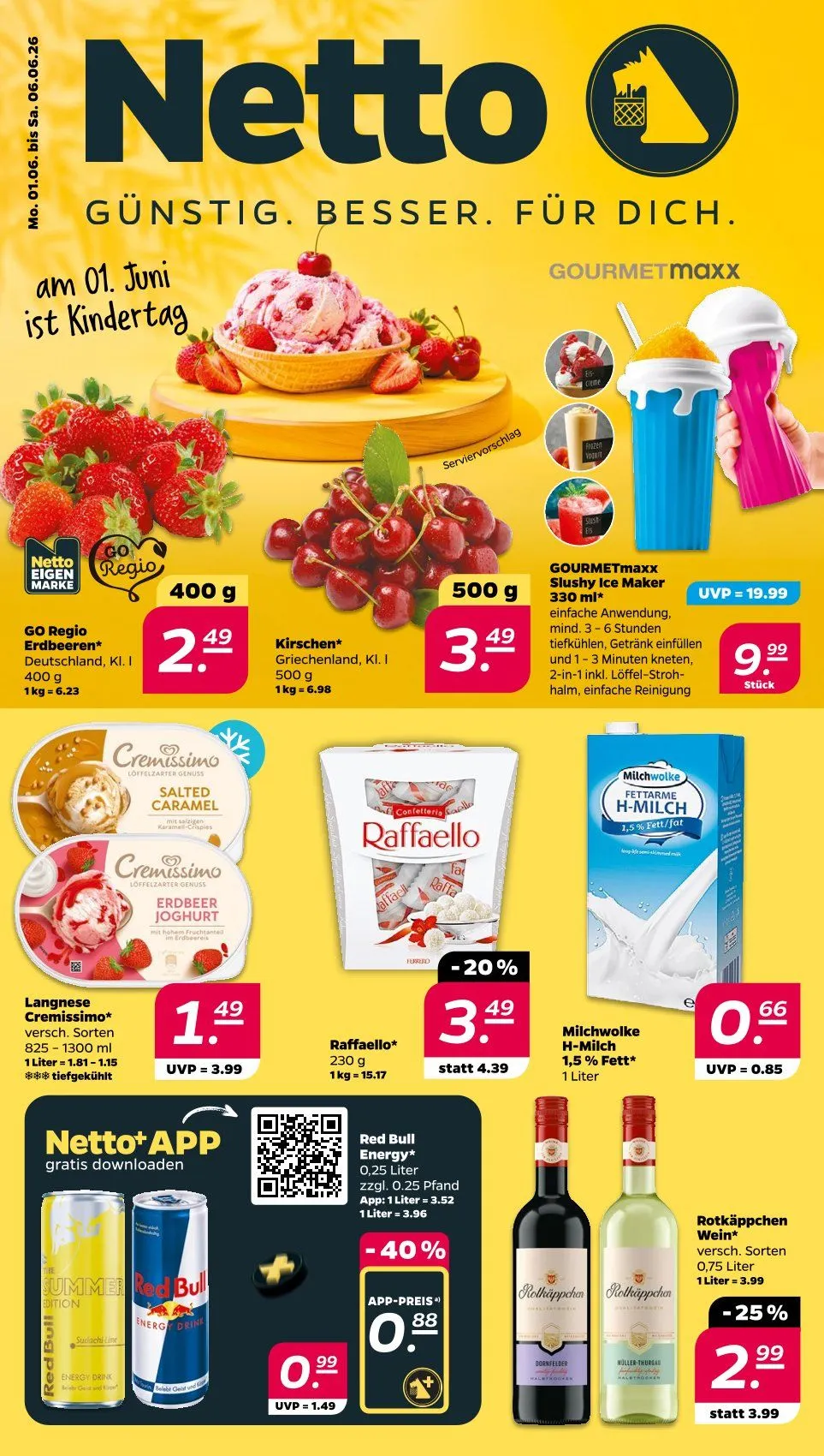 Netto Angebote von 1. Juni bis 6. Juni 2026 - Prospekt seite 1