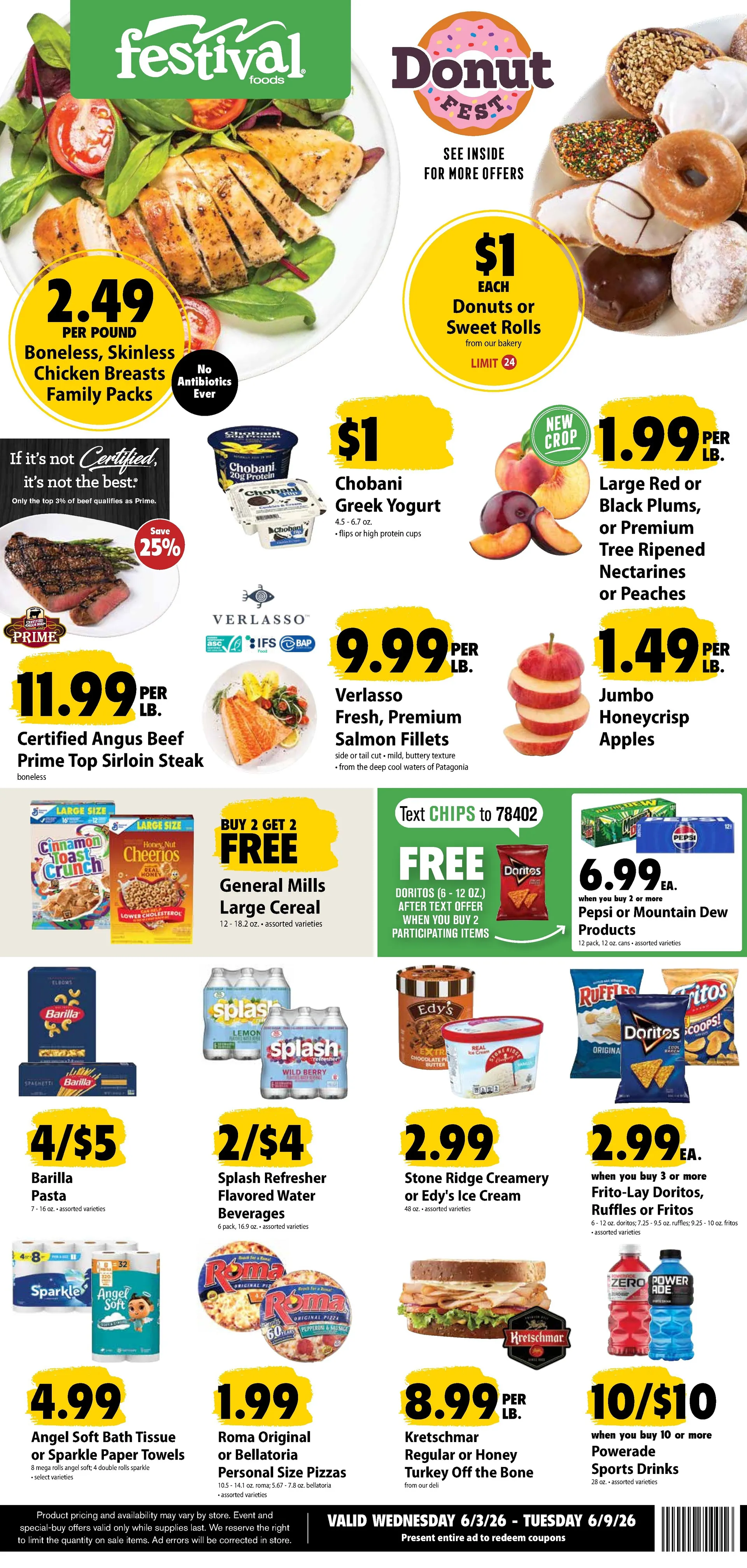 Weekly ad Festival Foods Sales from June 3 to June 9 2026 - Page 
