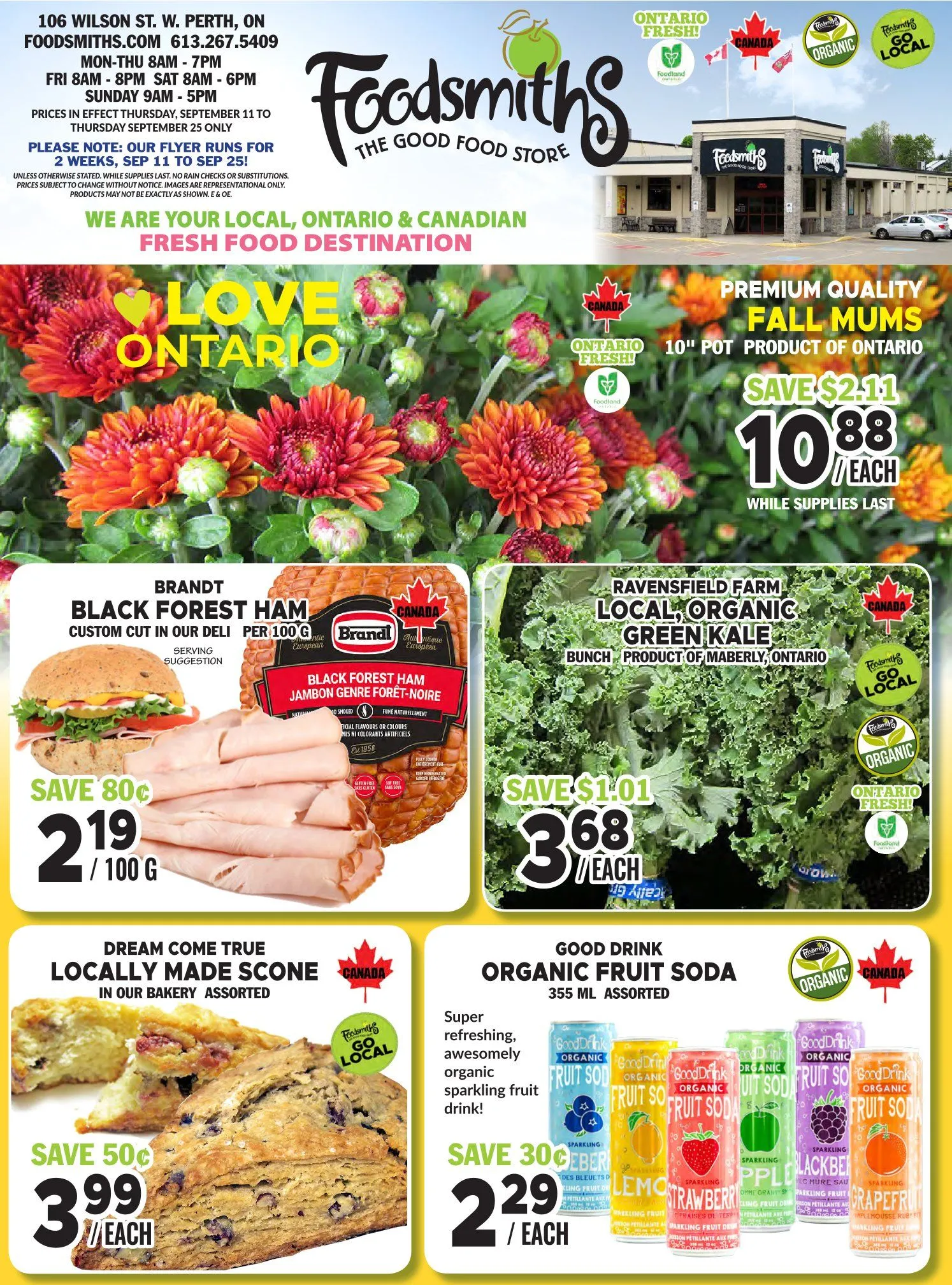  Foodsmiths flyers from September 11 to September 25 2025 - flyer page 1