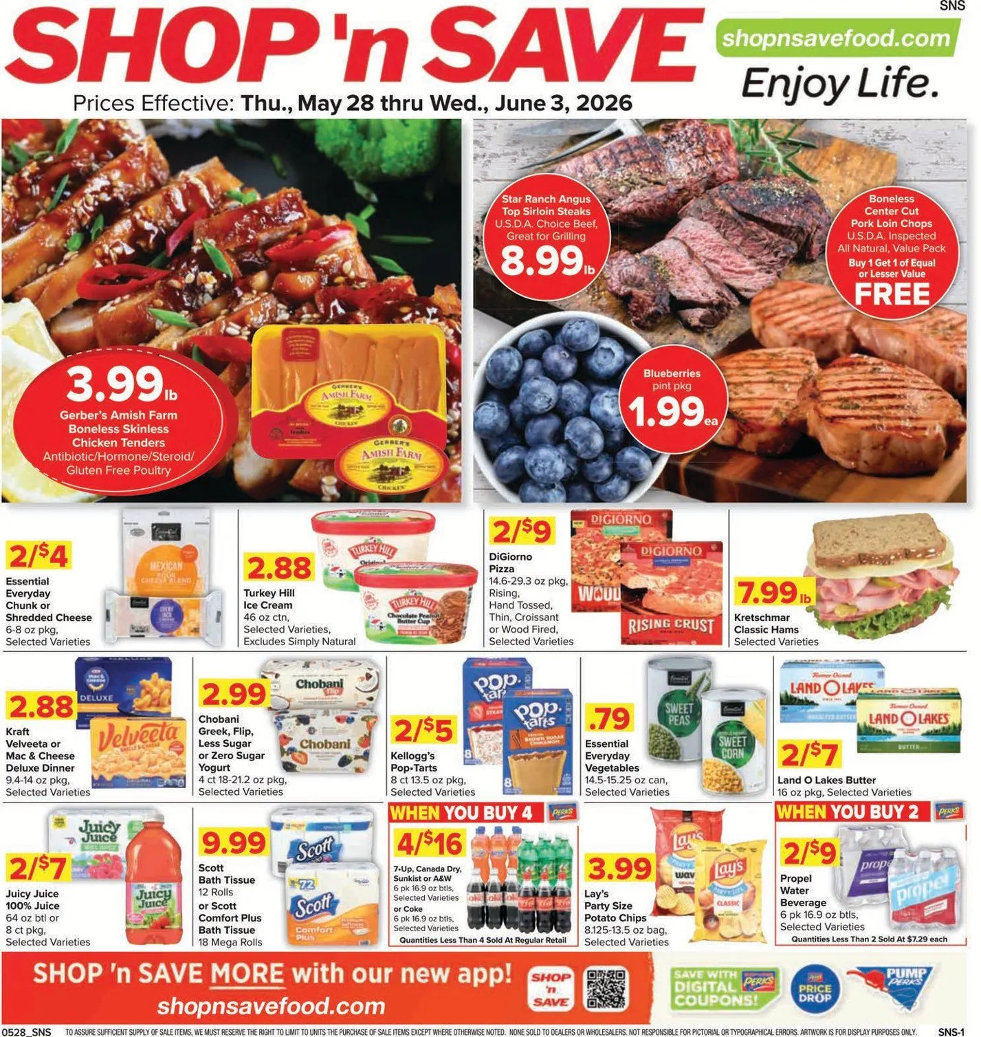 Weekly ad Shop'n Save Sales from May 28 to June 3 2026 - Page