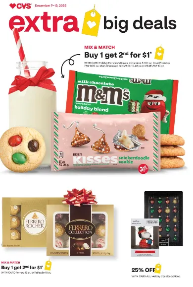 Weekly ad CVS Health Sales from December 7 to December 13 2025 - Page 1