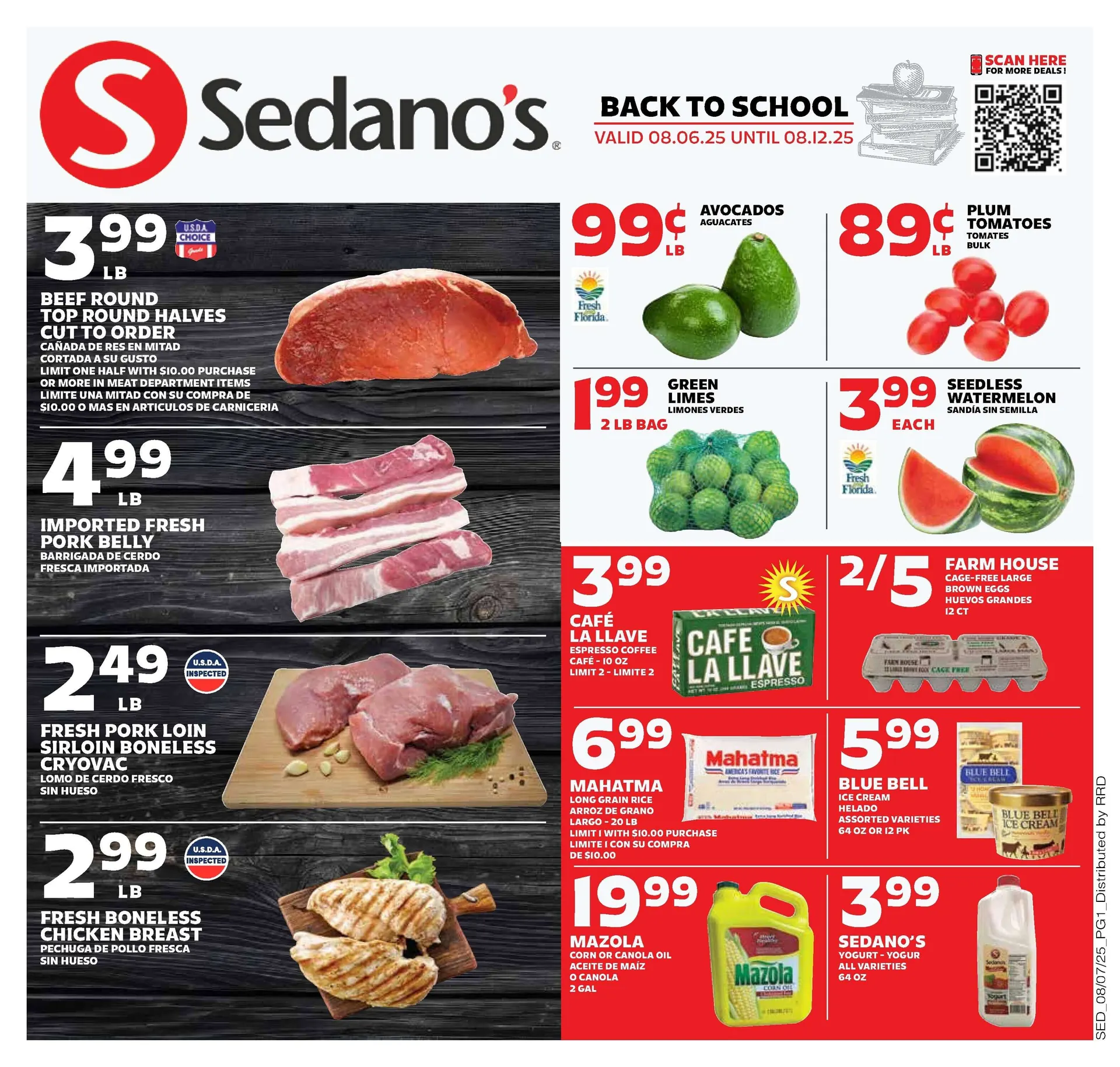 Weekly ad Sedano's Sales from August 6 to August 12 2025 - Page 