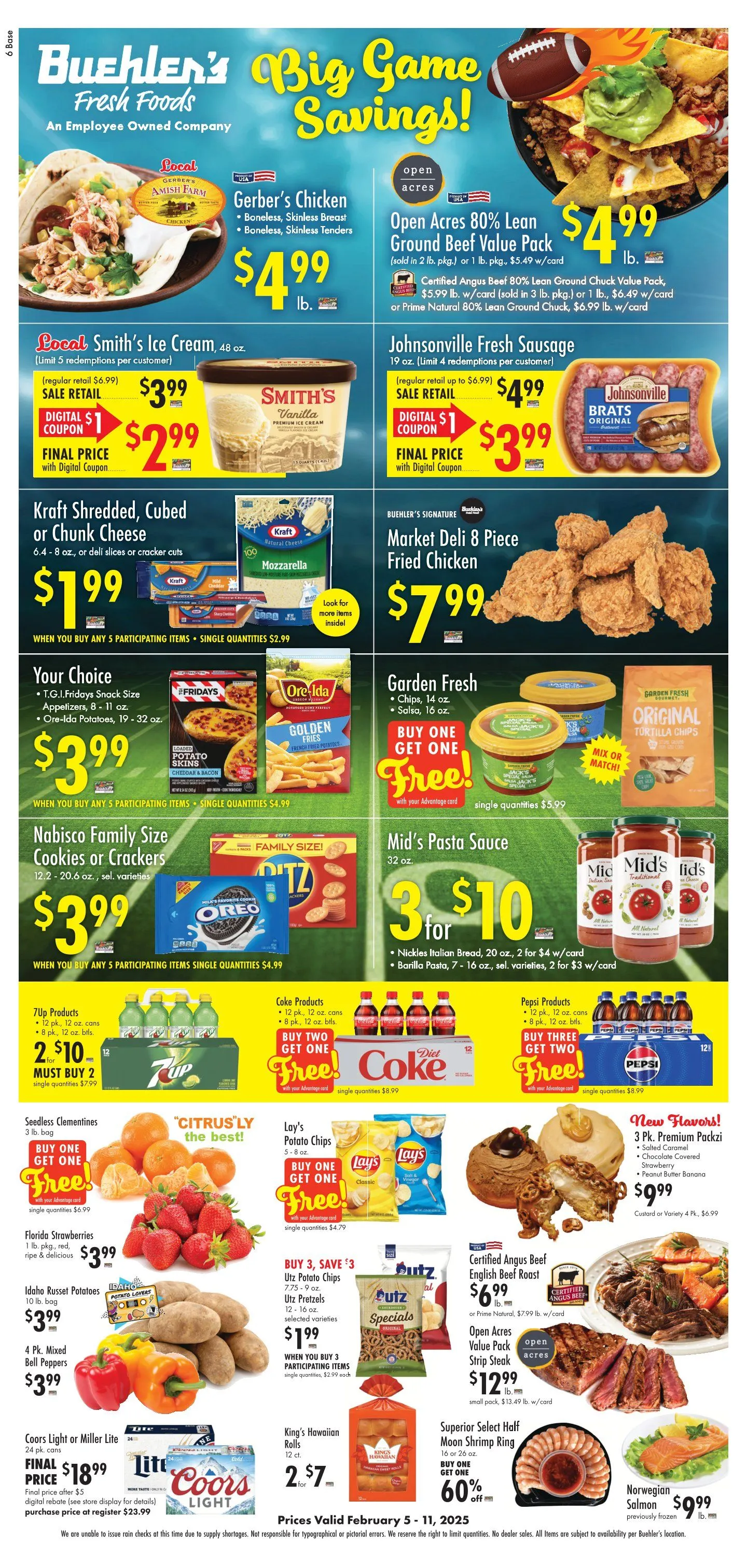 Weekly ad Buehler's Fresh Foods Sales from February 5 to February 11 2025 - Page 