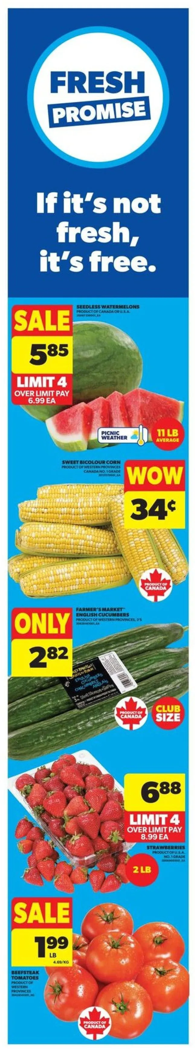 Real Canadian Superstore flyers from July 31 to August 6 2025 - flyer page 1