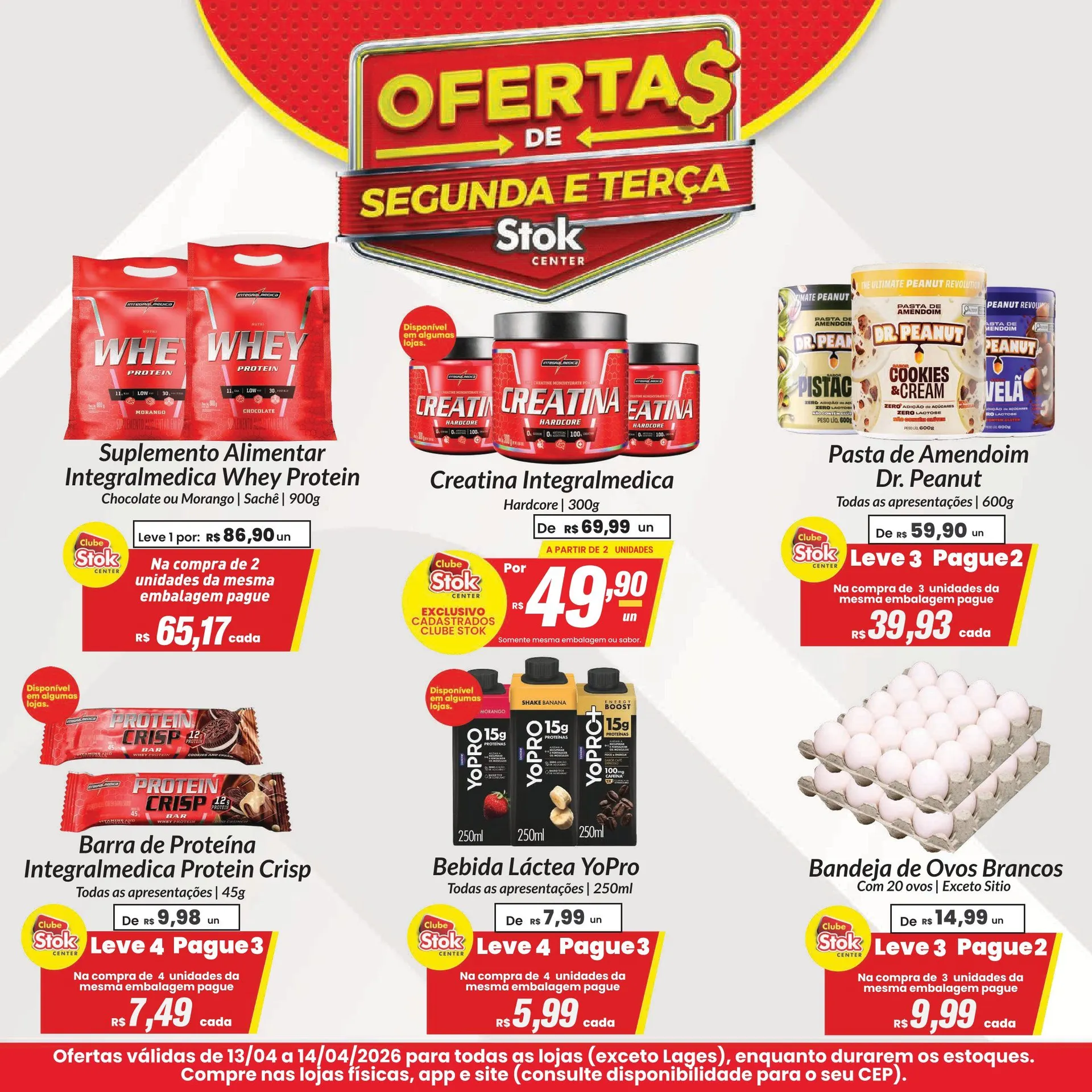 Encarte de  Stok Center 13 de abril até 14 de abril 2026 - Pagina 1