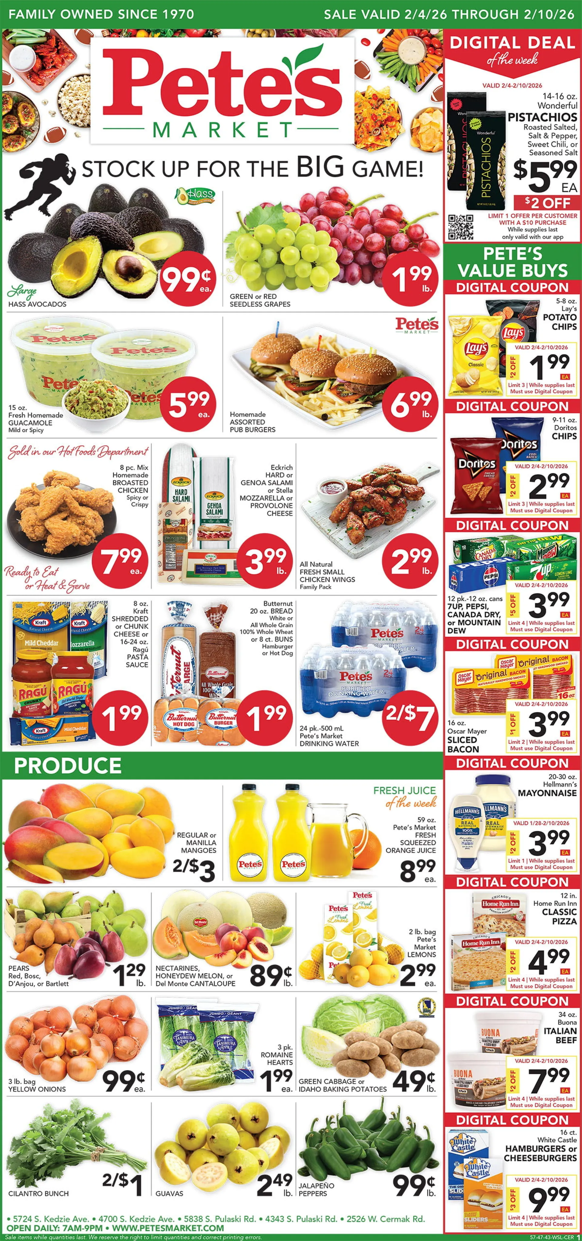 Weekly ad Pete's Fresh Market  Sales from February 4 to February 10 2026 - Page 