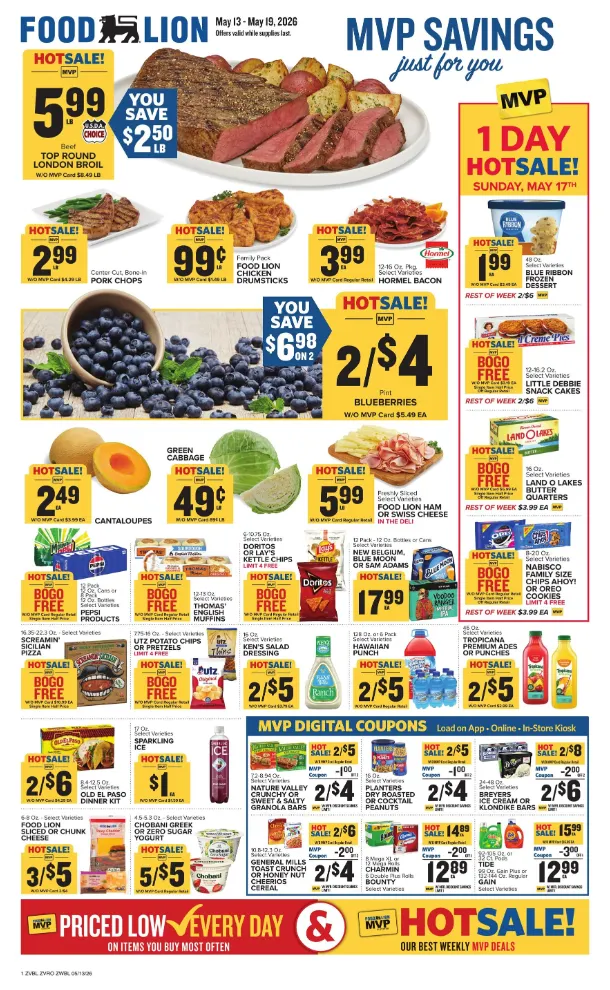 Weekly ad Food Lion Sales from May 13 to May 19 2026 - Page 1