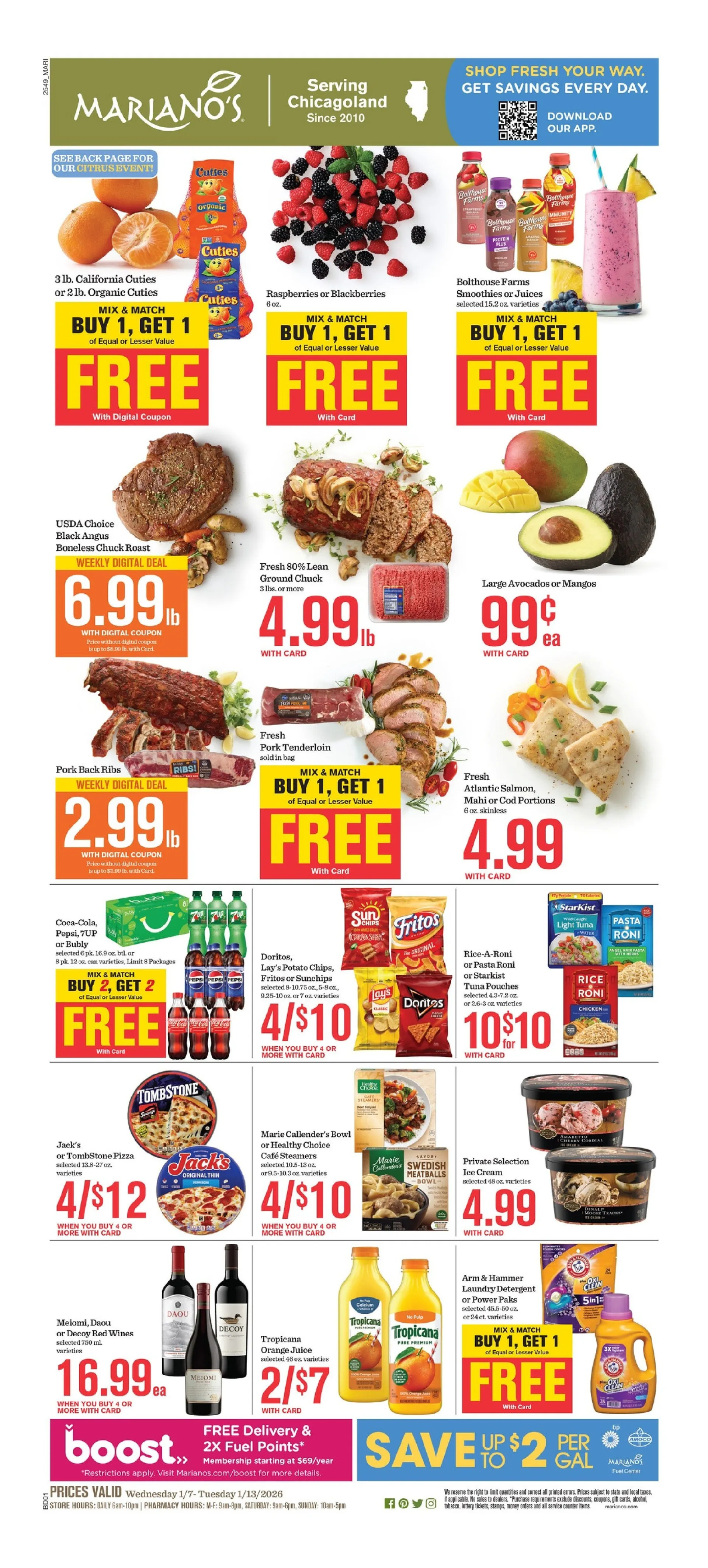 Weekly ad Mariano's Sales from January 7 to January 13 2026 - Page 
