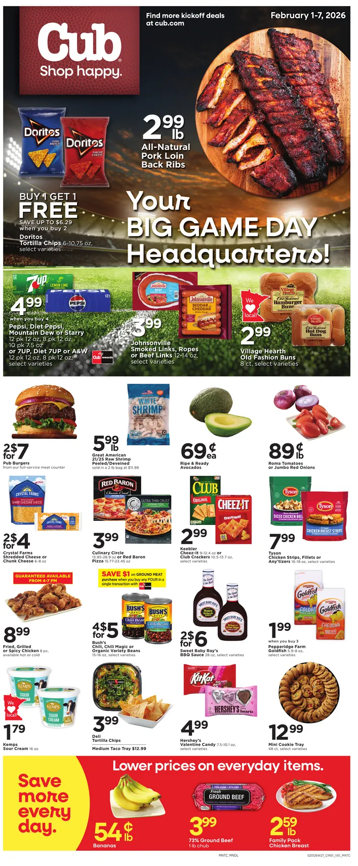 Weekly ad Cub Foods Sales from February 1 to February 7 2026 - Page 