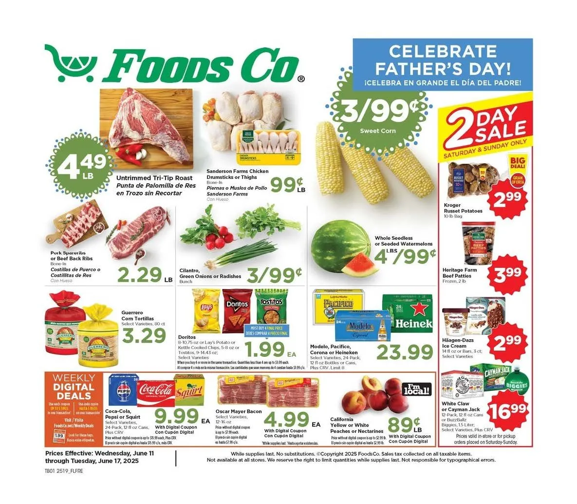 Weekly ad Foods Co. Deals from June 11 to June 17 2025 - Page 