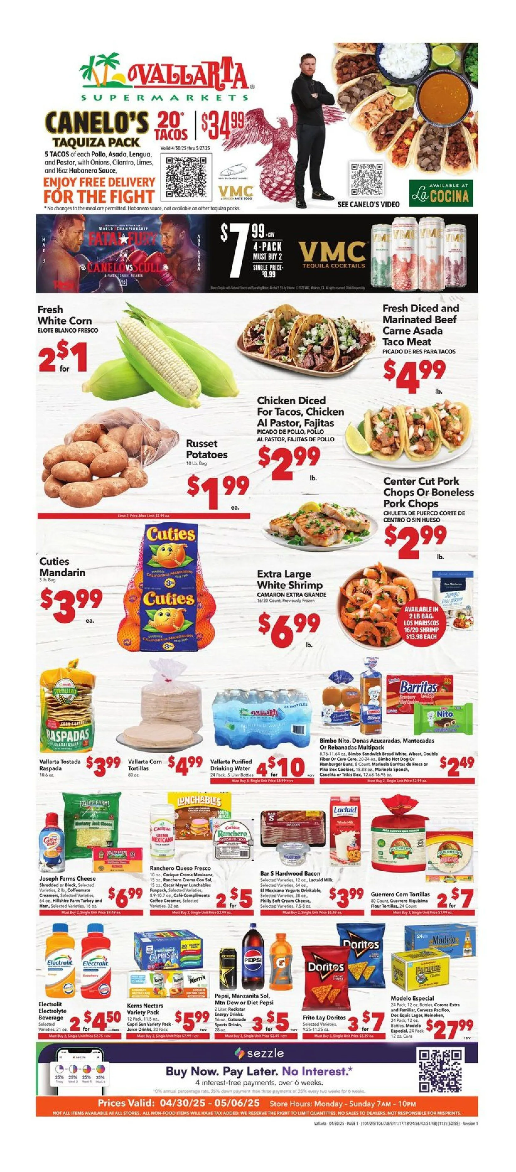 Weekly ad Vallarta Sales from April 30 to May 6 2025 - Page