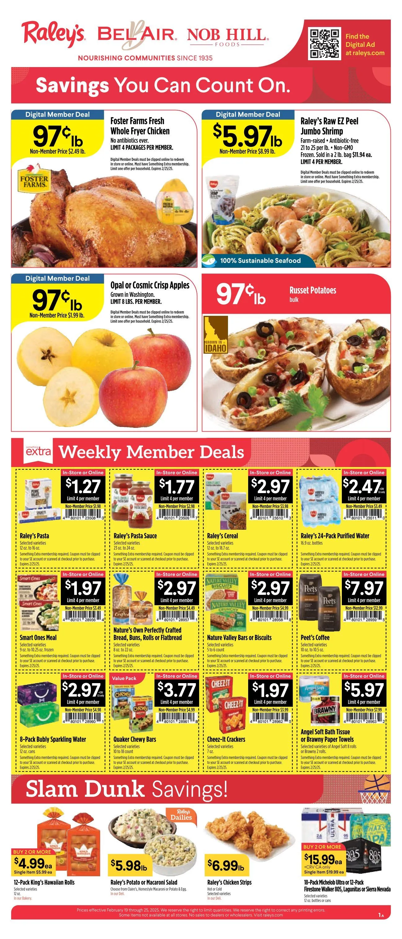 Weekly ad Raley's Deals from February 19 to February 25 2025 - Page 