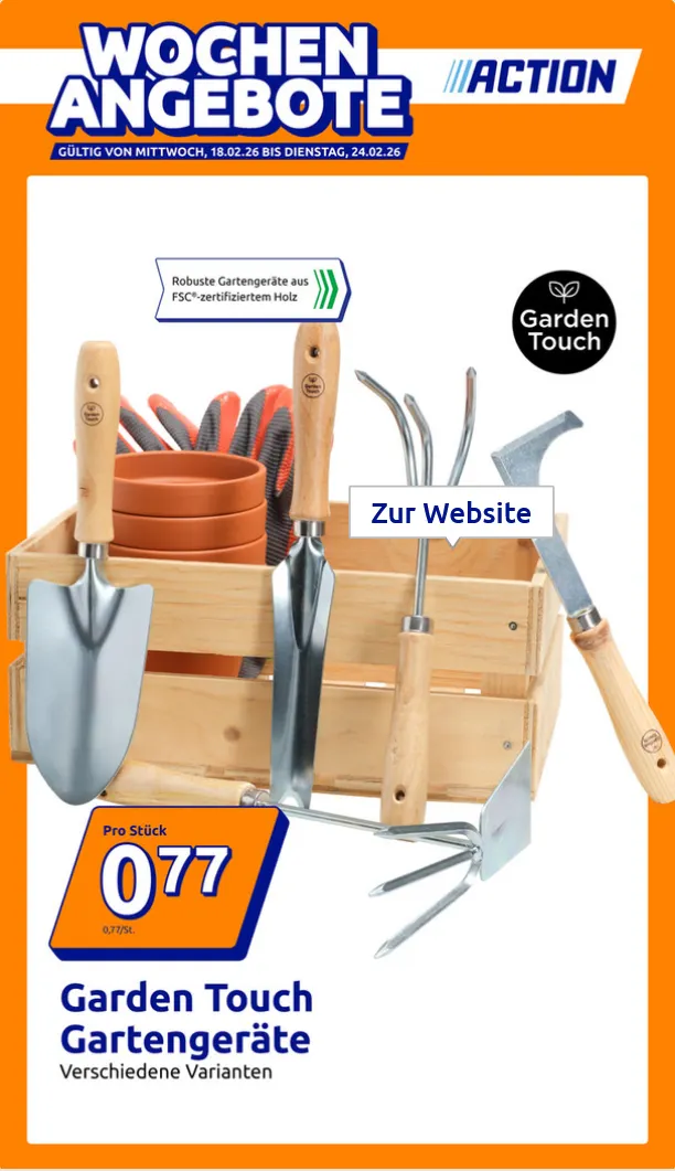 Action Angebote von 18. Februar bis 24. Februar 2026 - Prospekt seite 