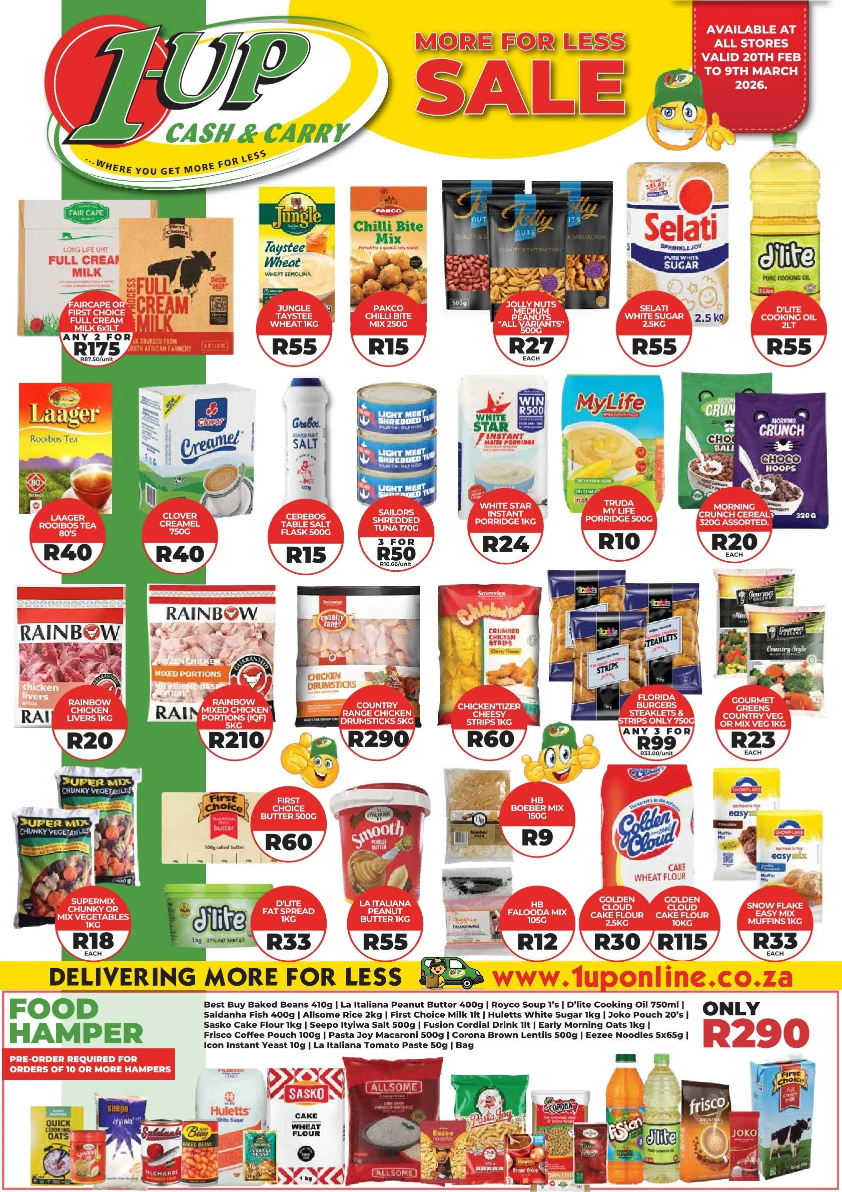 1UP Cash & Carry Sales from 20 February to 9 March 2026 - Catalogue Page 