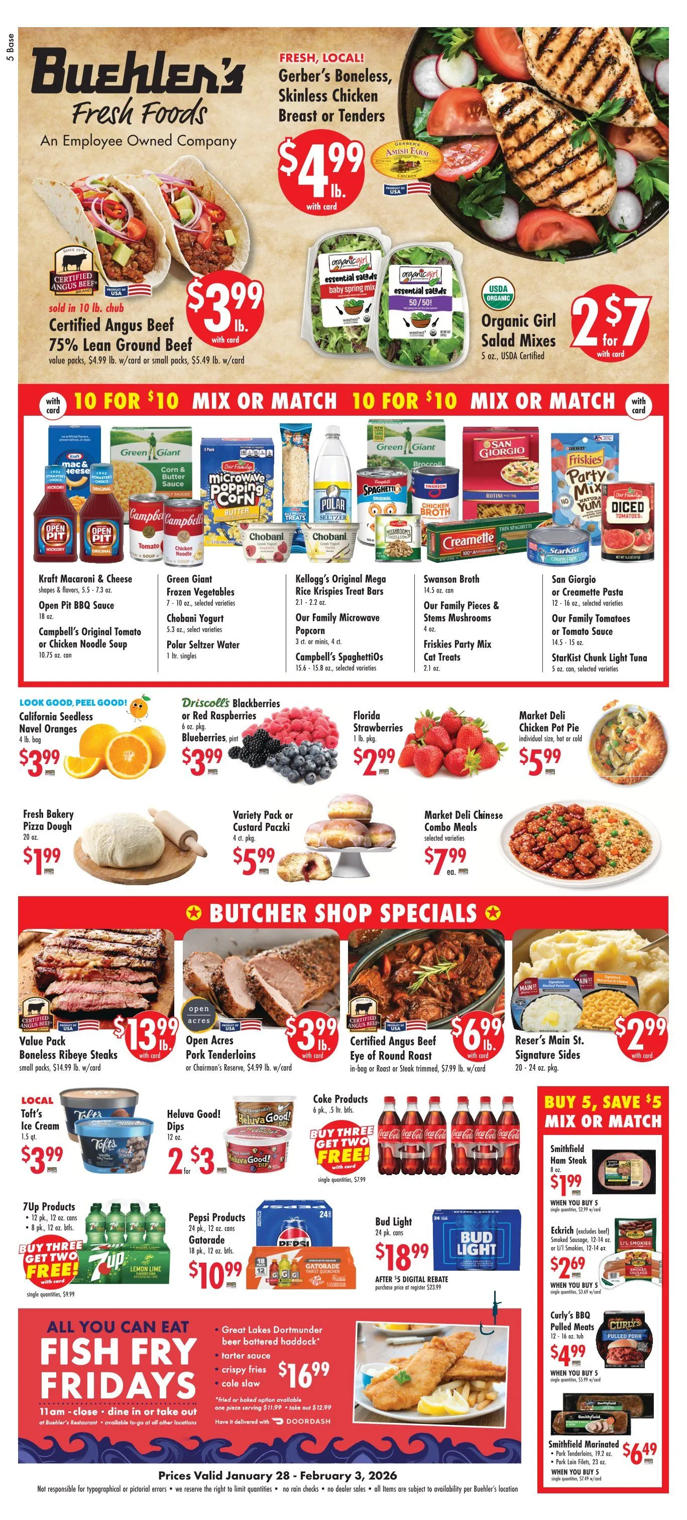 Weekly ad Buehler's Fresh Foods Sales from January 28 to February 3 2026 - Page 