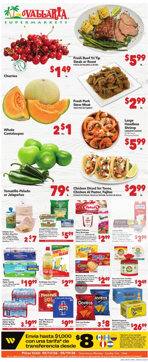 Weekly ad Vallarta Sales from May 4 to May 31 2026 - Page 1