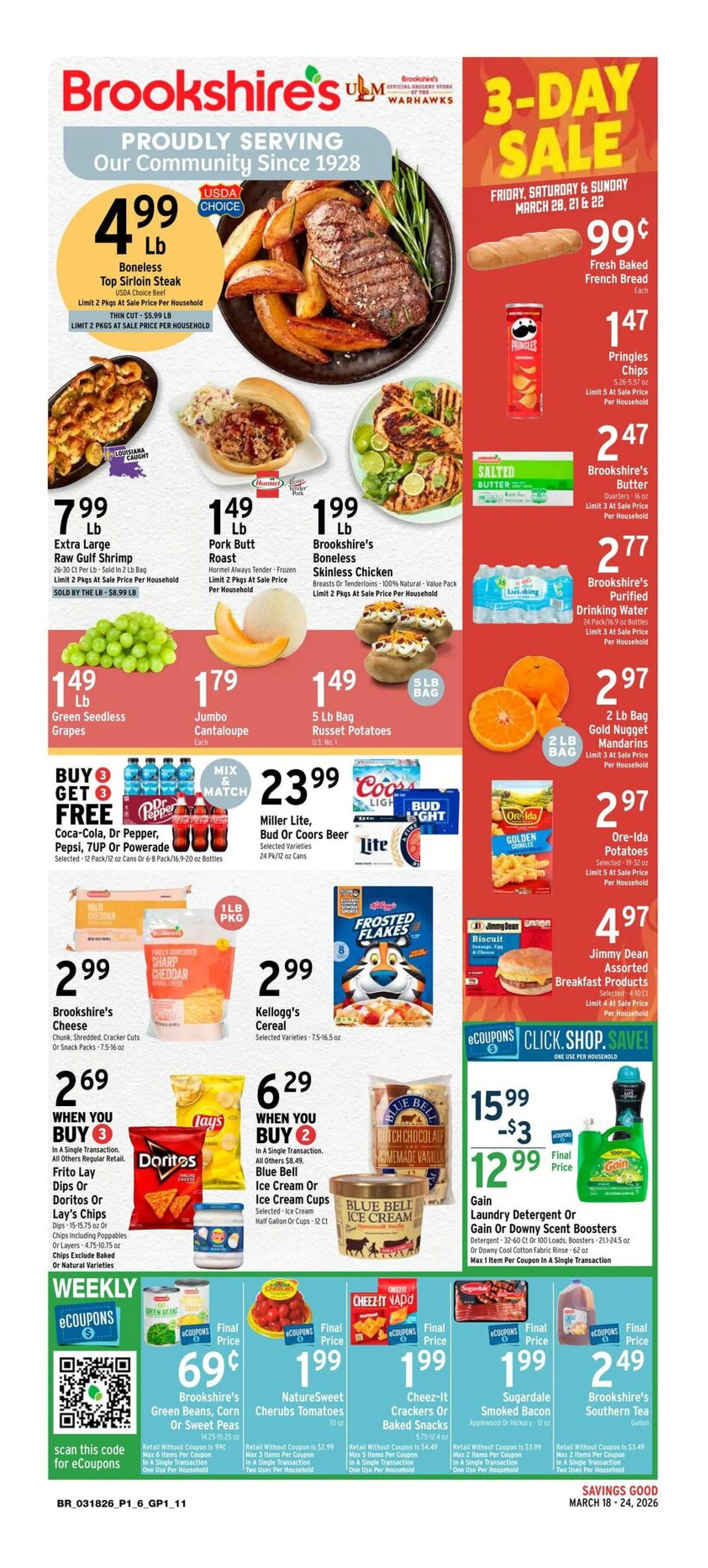 Weekly ad Brookshires Weekly ads from March 18 to March 24 2026 - Page 1