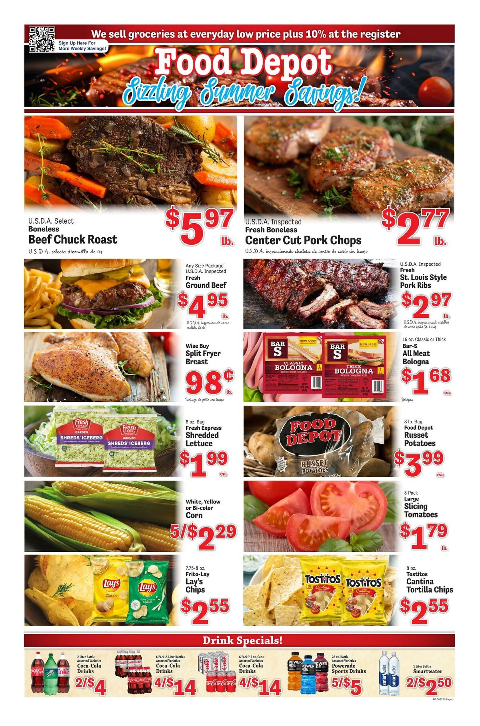 Weekly ad Food Depot Sales from June 22 to June 28 2026 - Page