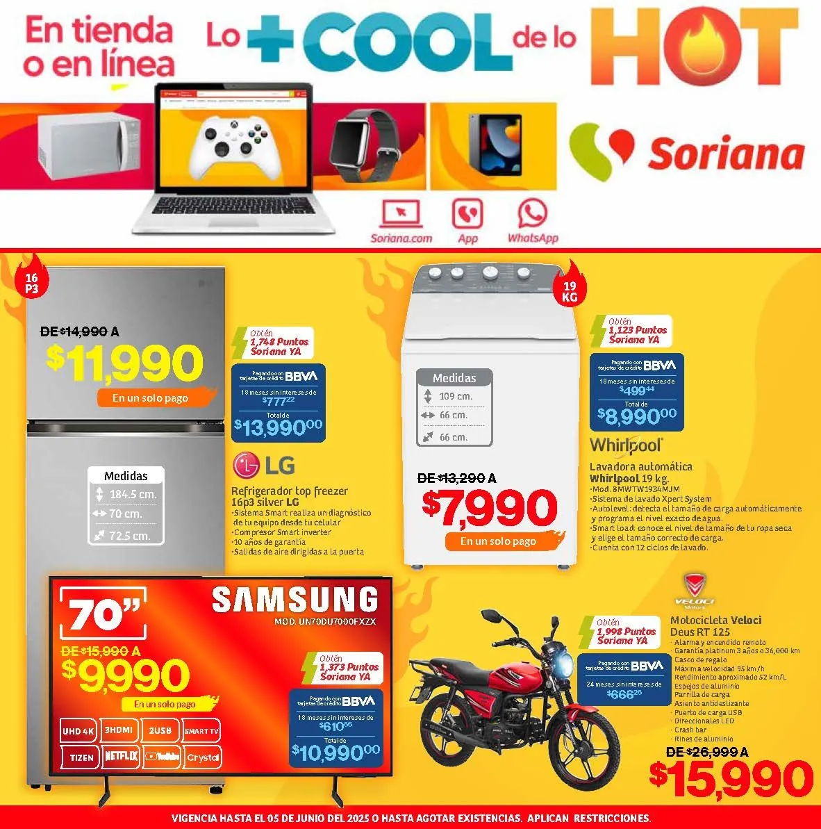 Catálogo de Soriana Ofertas 4 de junio al 5 de junio 2025 - Pagina 1
