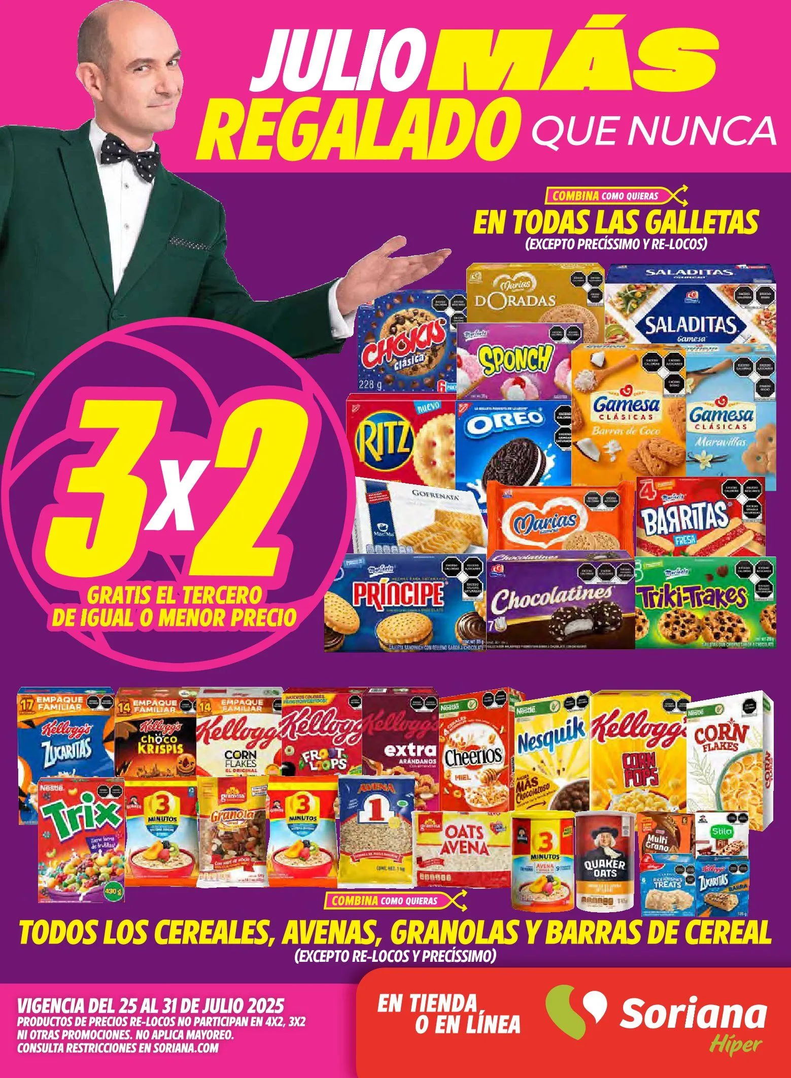 Catálogo de Soriana catálogos y ofertas 25 de julio al 31 de julio 2025 - Pagina 1