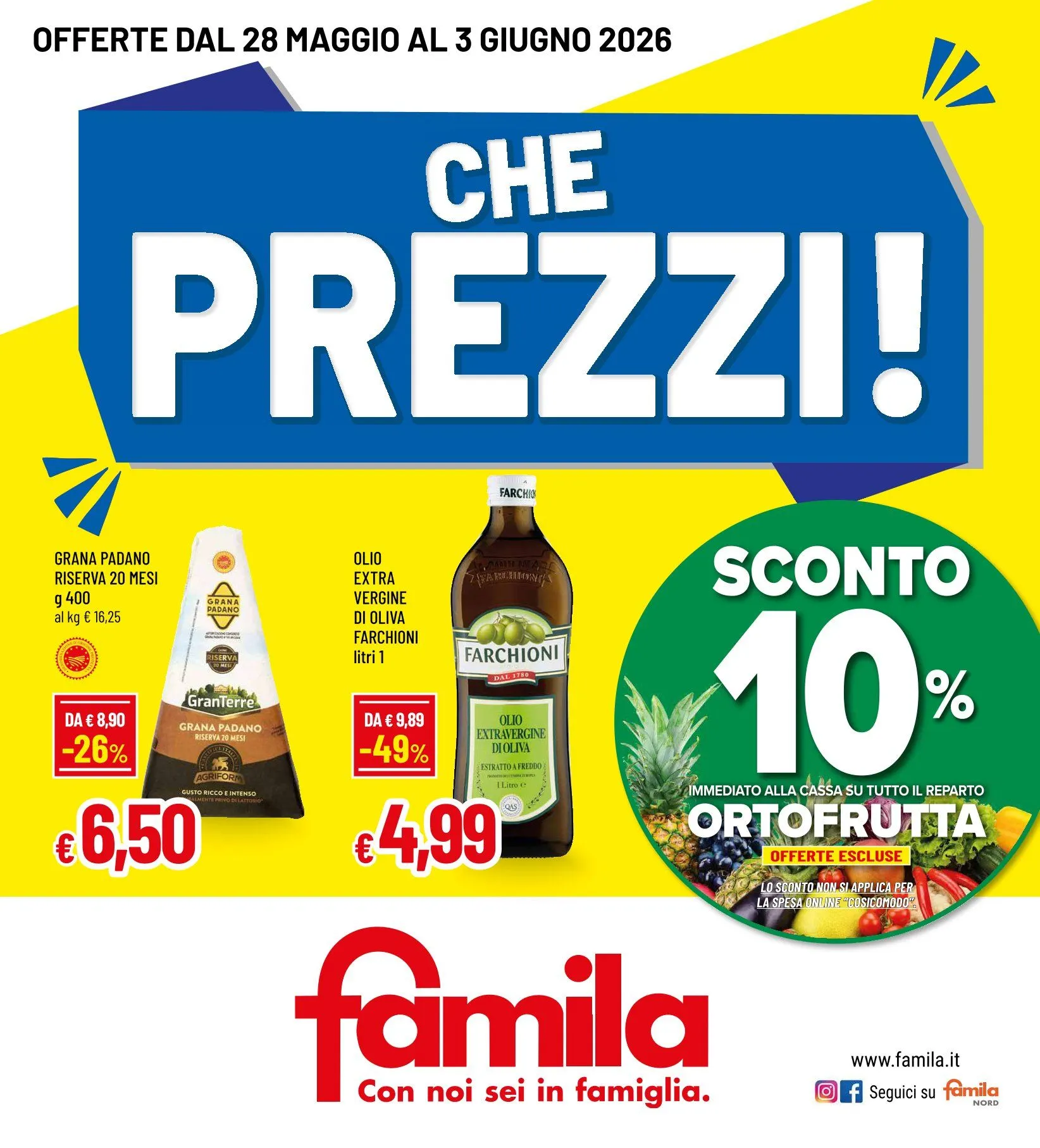  Volantini IperFamila da 28 maggio a 3 giugno di 2026 - Pagina del volantino 1