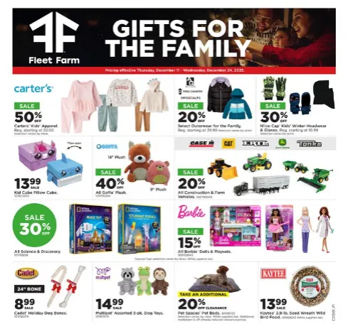 Weekly ad Fleet Farm Sales from December 11 to December 24 2025 - Page 1