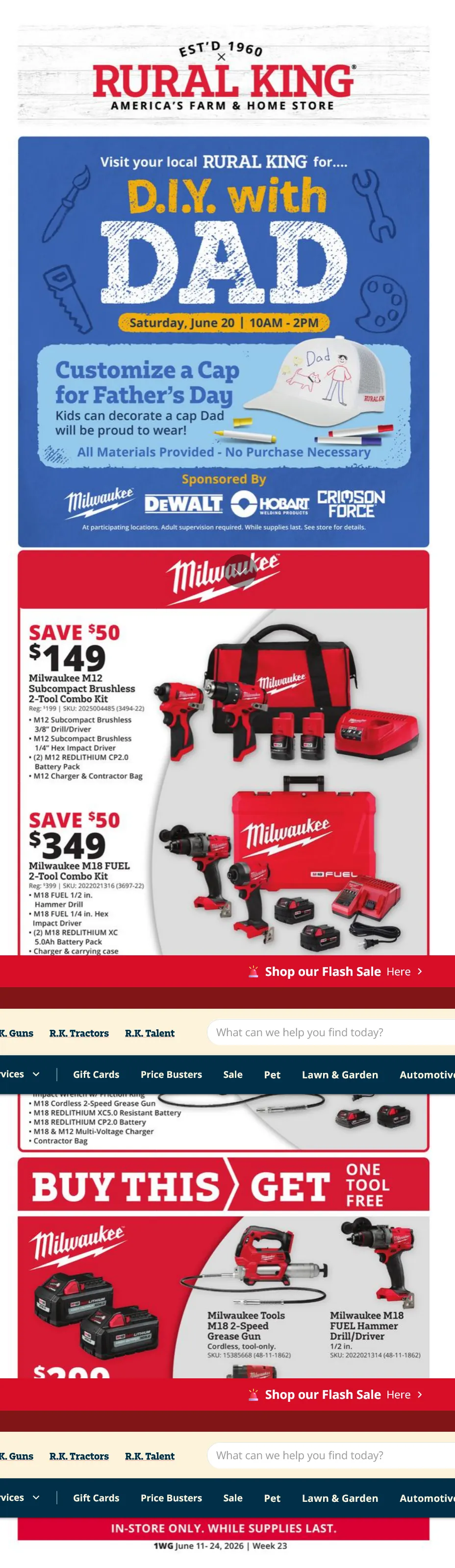 Weekly ad Rural King Sales from June 11 to June 24 2026 - Page