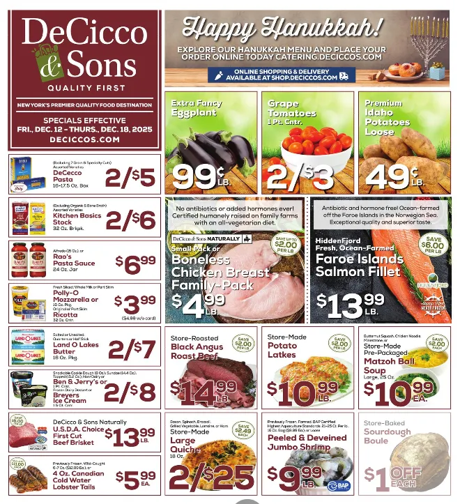 Weekly ad DeCicco & Sons Sales from December 12 to December 18 2025 - Page
