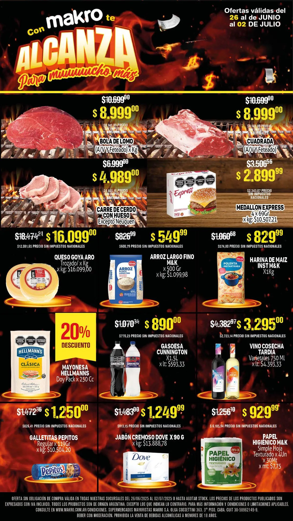 Ofertas de Ofertas Makro 26 de junio al 3 de julio 2025 - Página 1 del catálogo