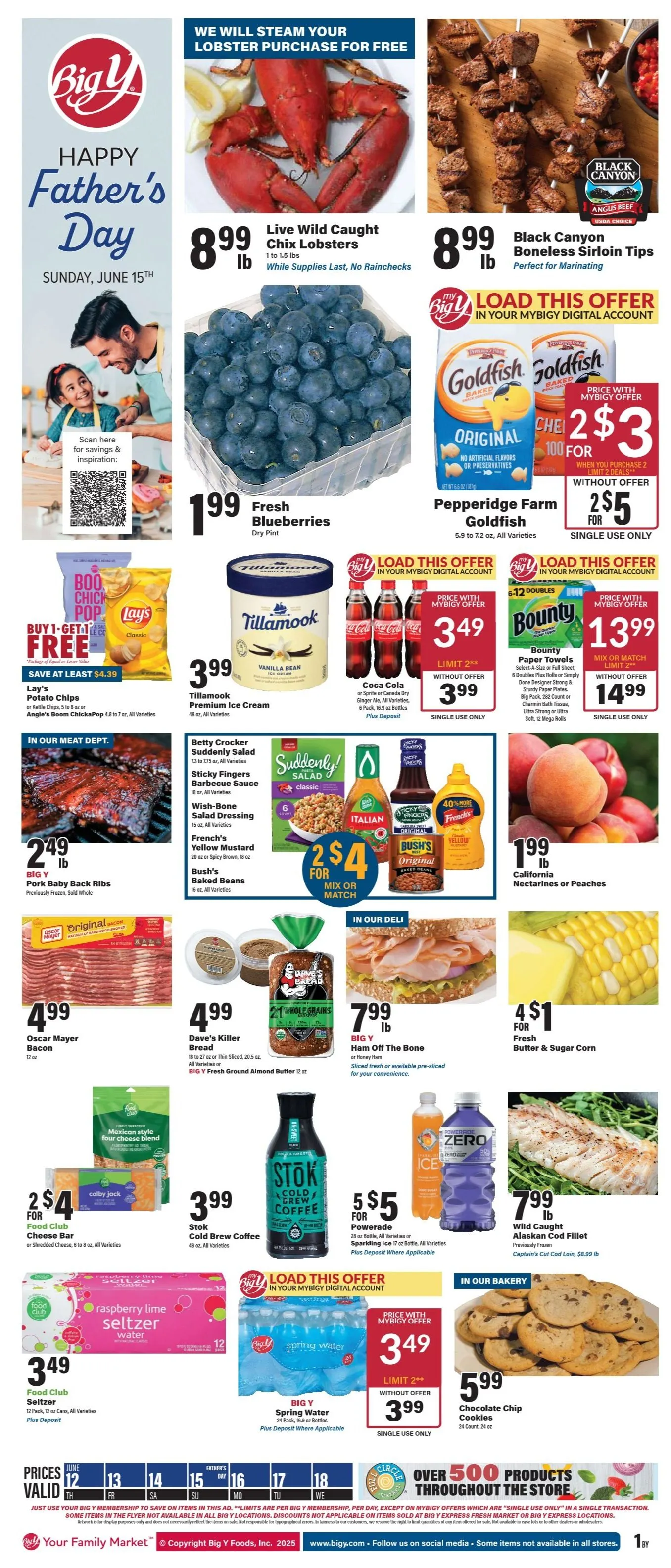 Weekly ad Big Y Deals from June 12 to June 18 2025 - Page 1