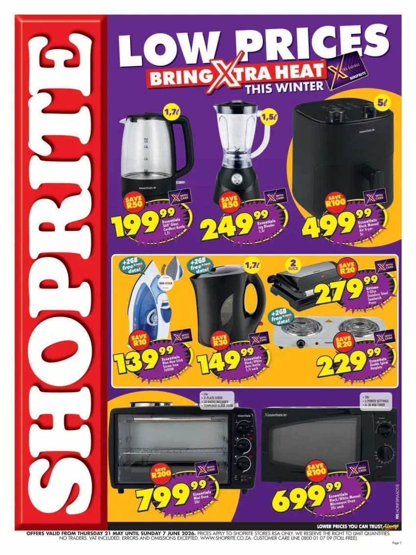 Weekly ads from 21 May to 7 June 2026 - Catalogue Page 1