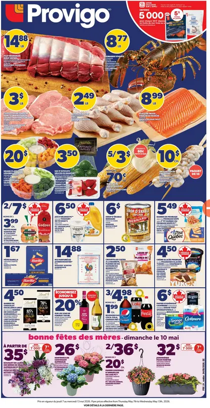 Provigo Sales from May 7 to May 13 2026 - flyer page 1