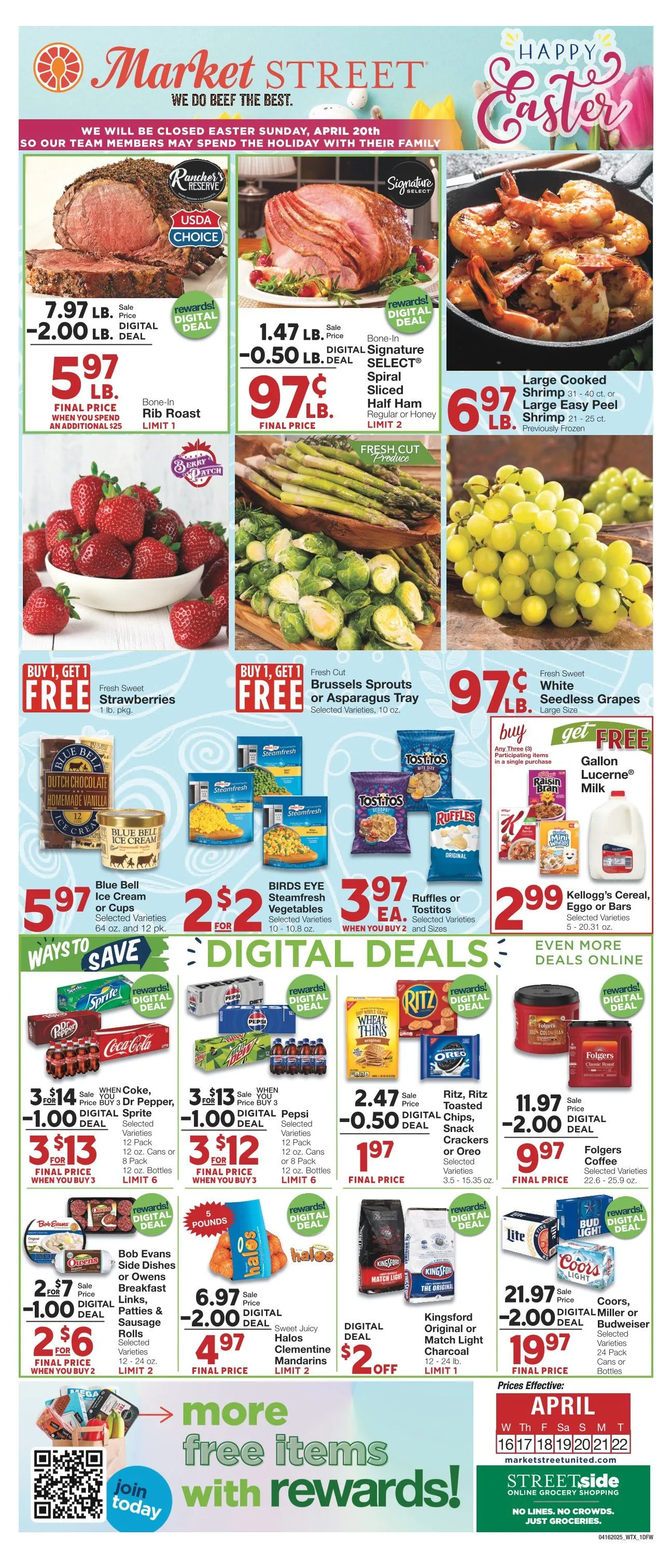 Weekly ad Market Street Sales from April 16 to April 22 2025 - Page 